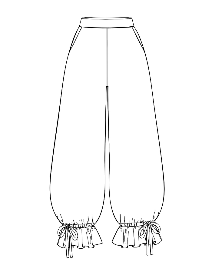 Kit de Patron Pantalon Ballon | VLXC01001.006