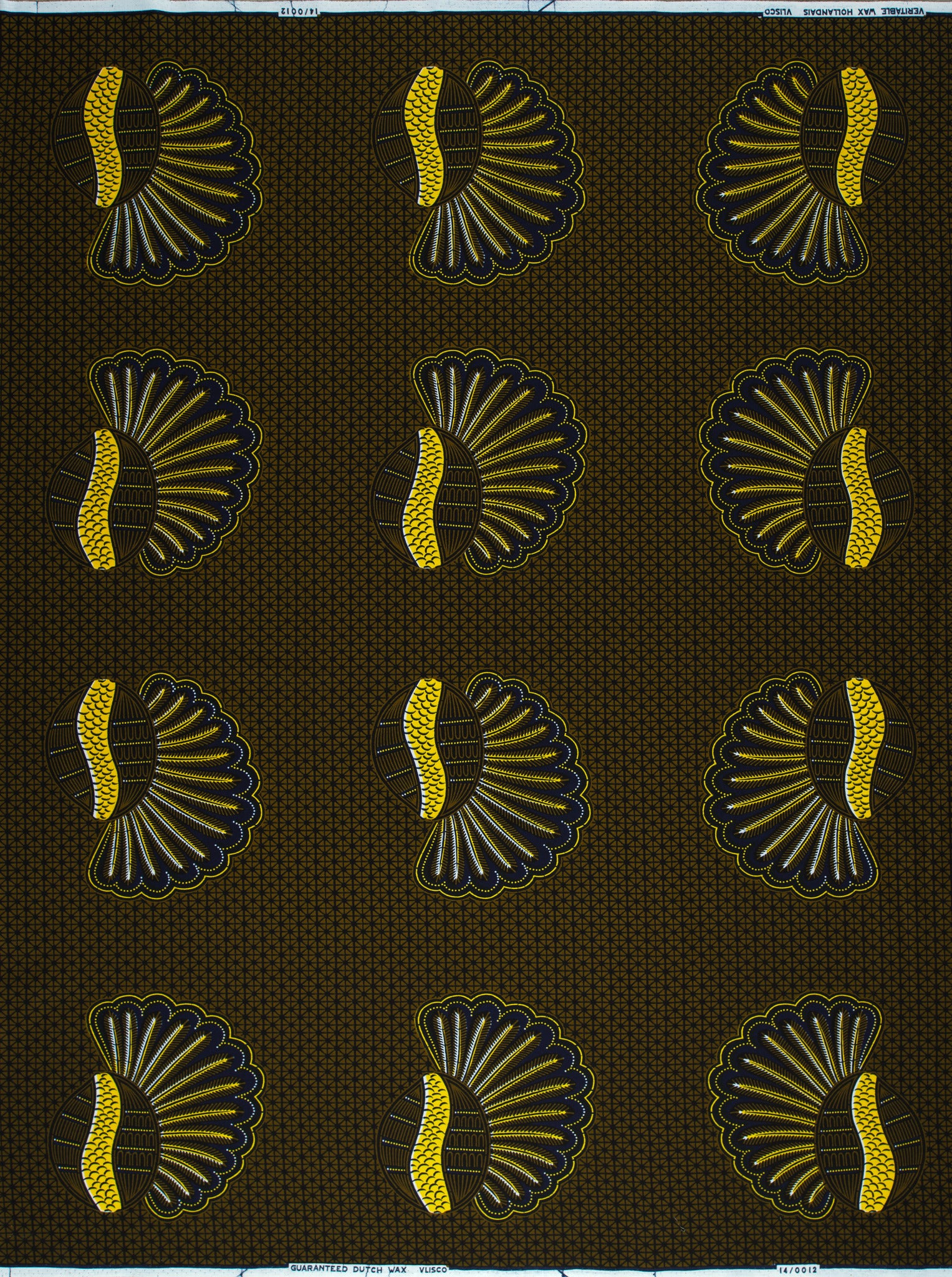 Wax Hollandais | VL00012.227 | Bunch of Bananas, Helmet, Kimba, Shell