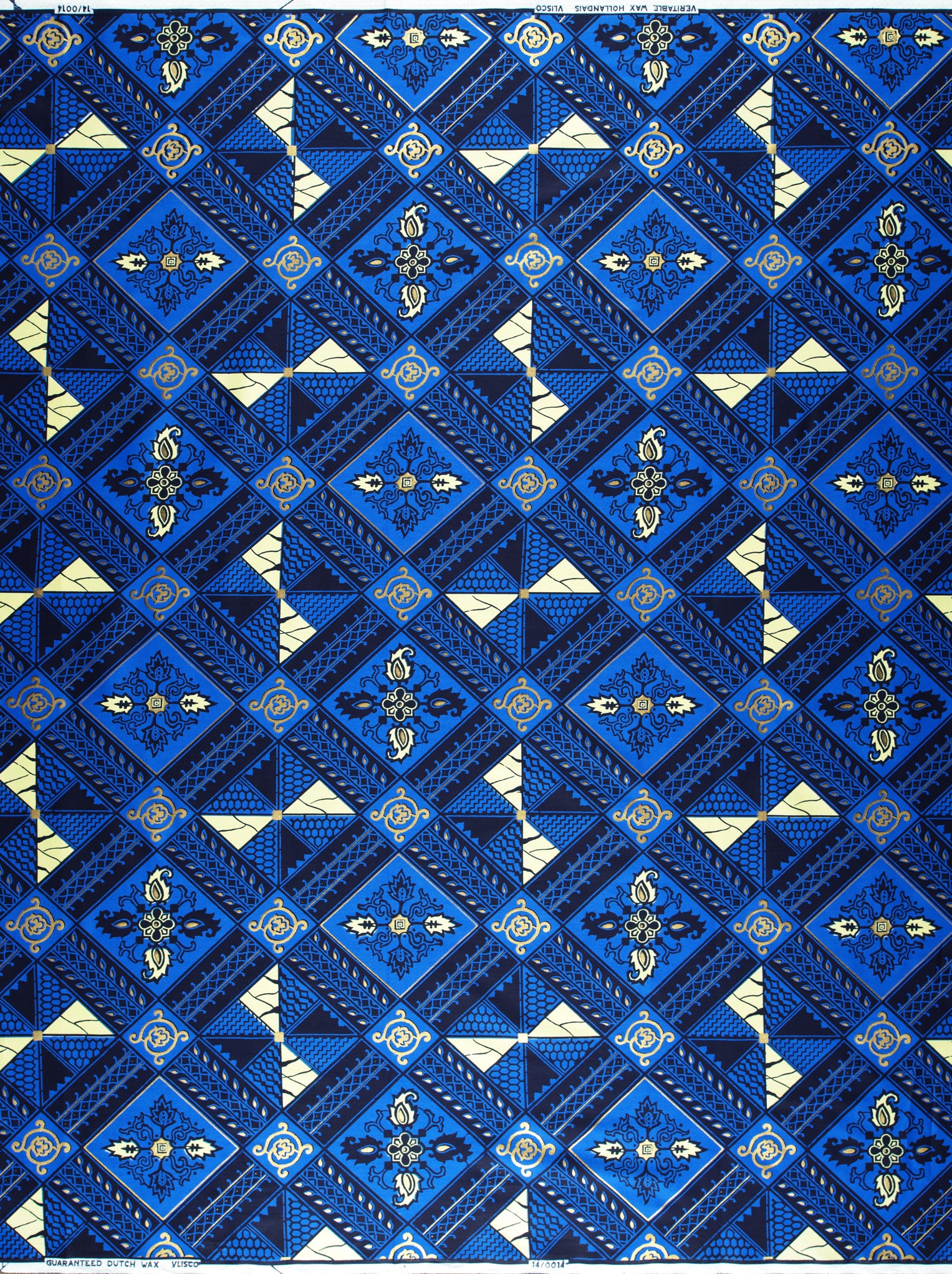 Wax Hollandais | VL00014.410 | Gold Embellished