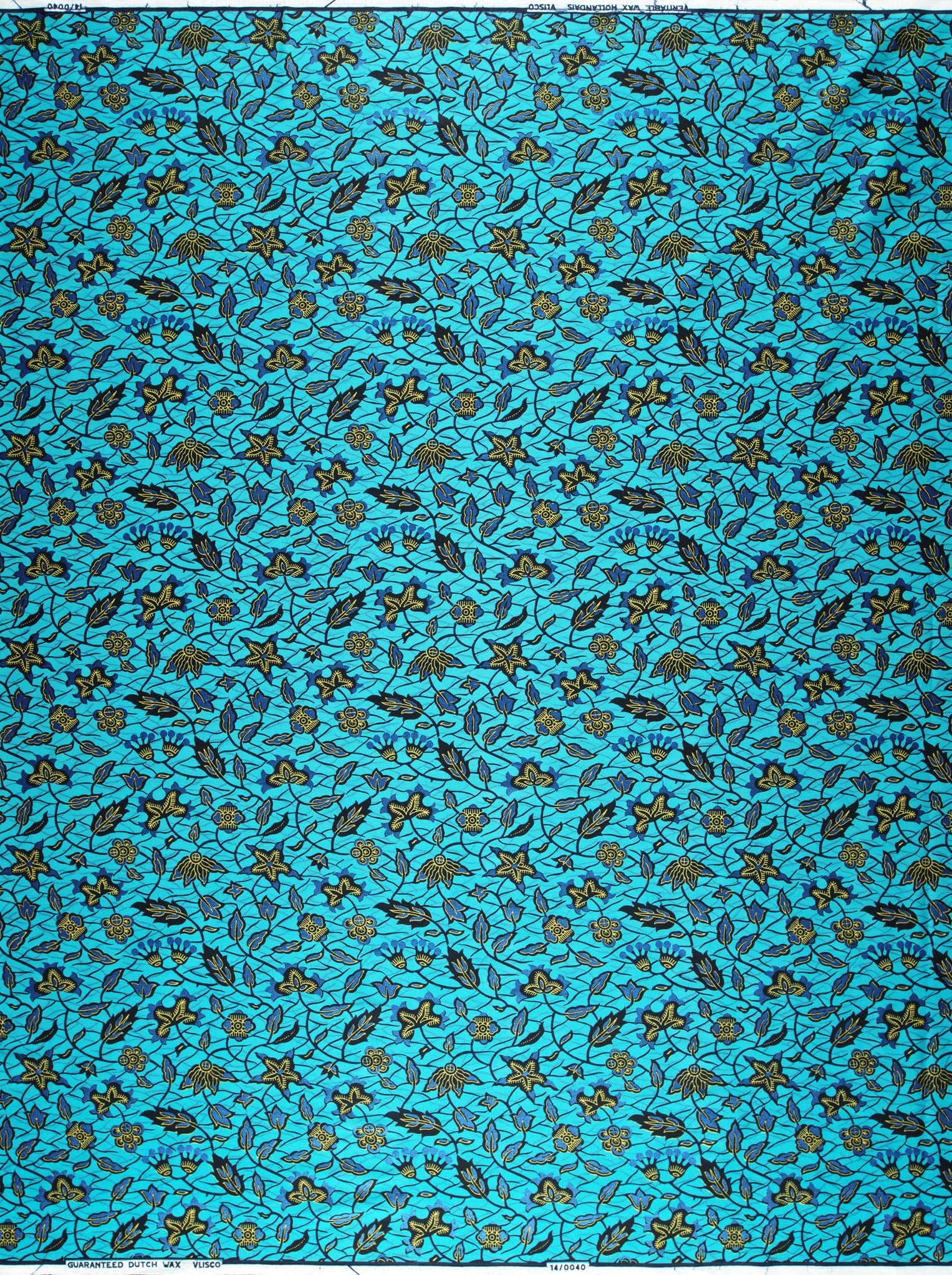 Wax Hollandais | VL00040.194 | Royal Blue Embellished
