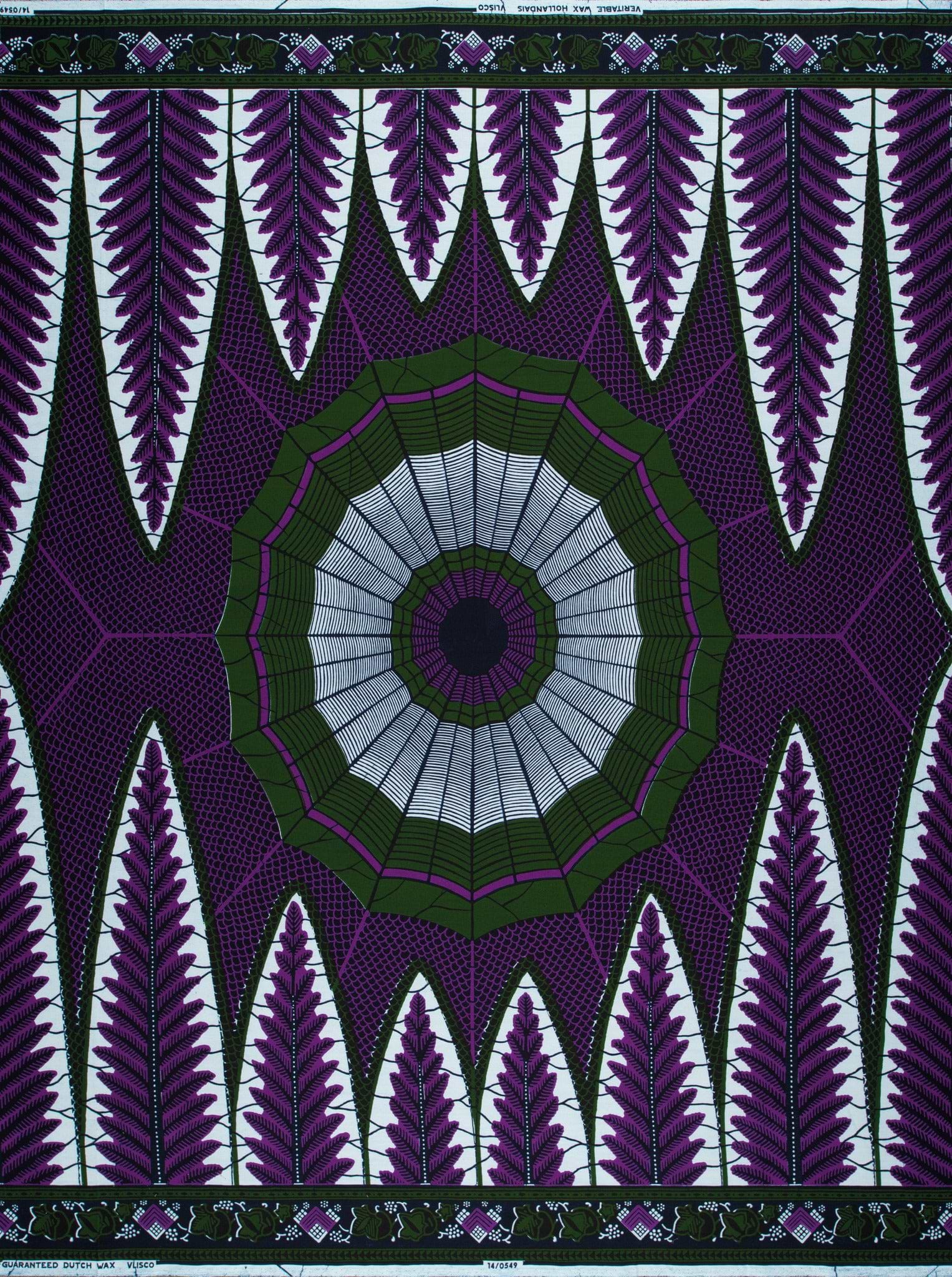 Wax Hollandais | VL00549.221 | Anansi's Spiderweb, The Spider