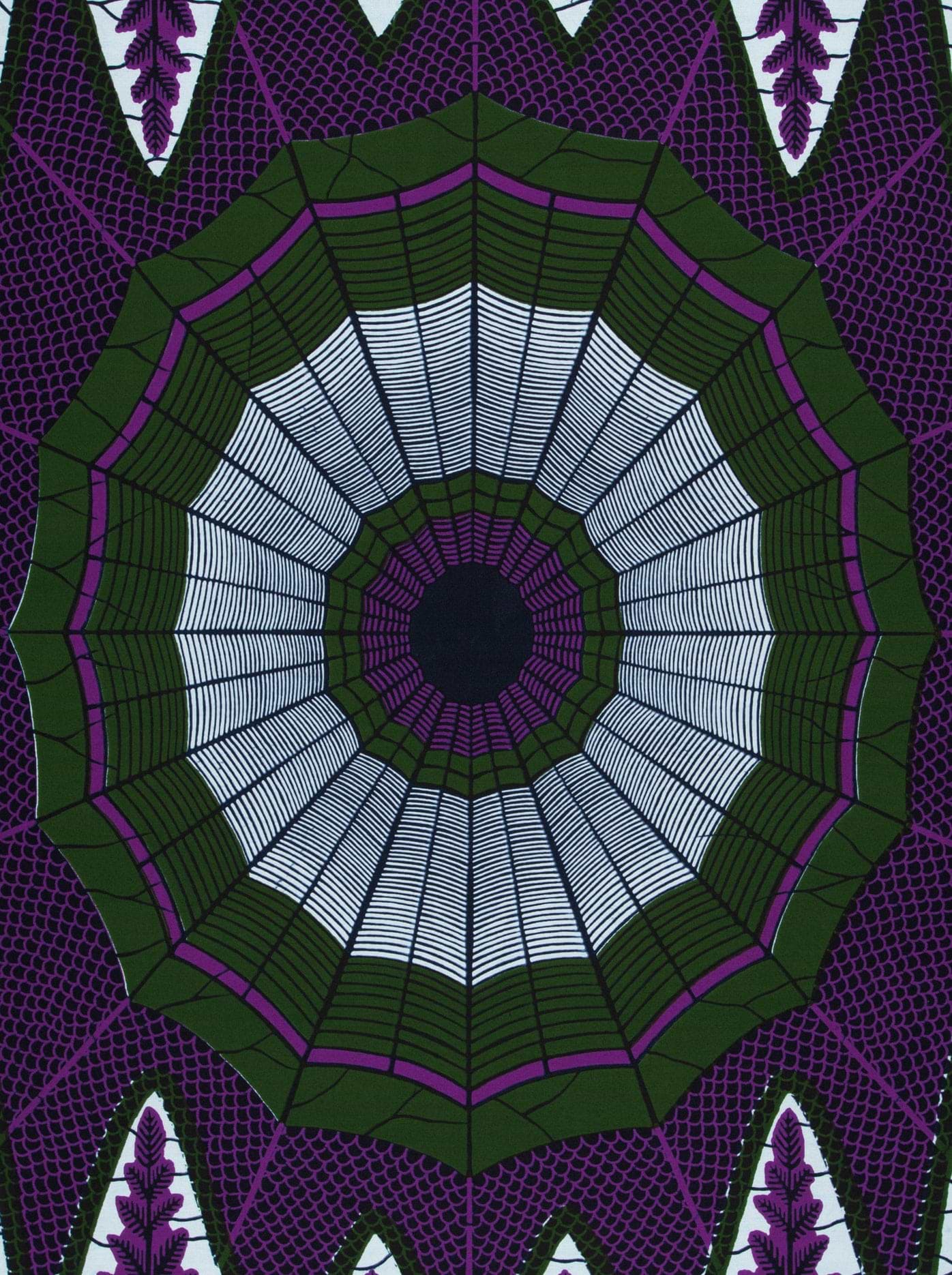 Wax Hollandais | VL00549.221 | Anansi's Spiderweb, The Spider