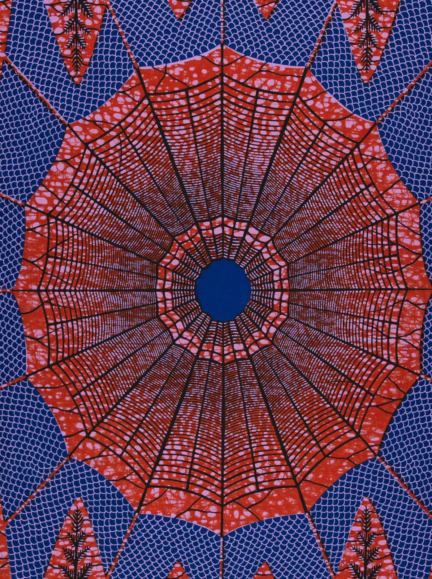 Wax Hollandais | VL00549.223 | Anansi's Spiderweb, The Spider