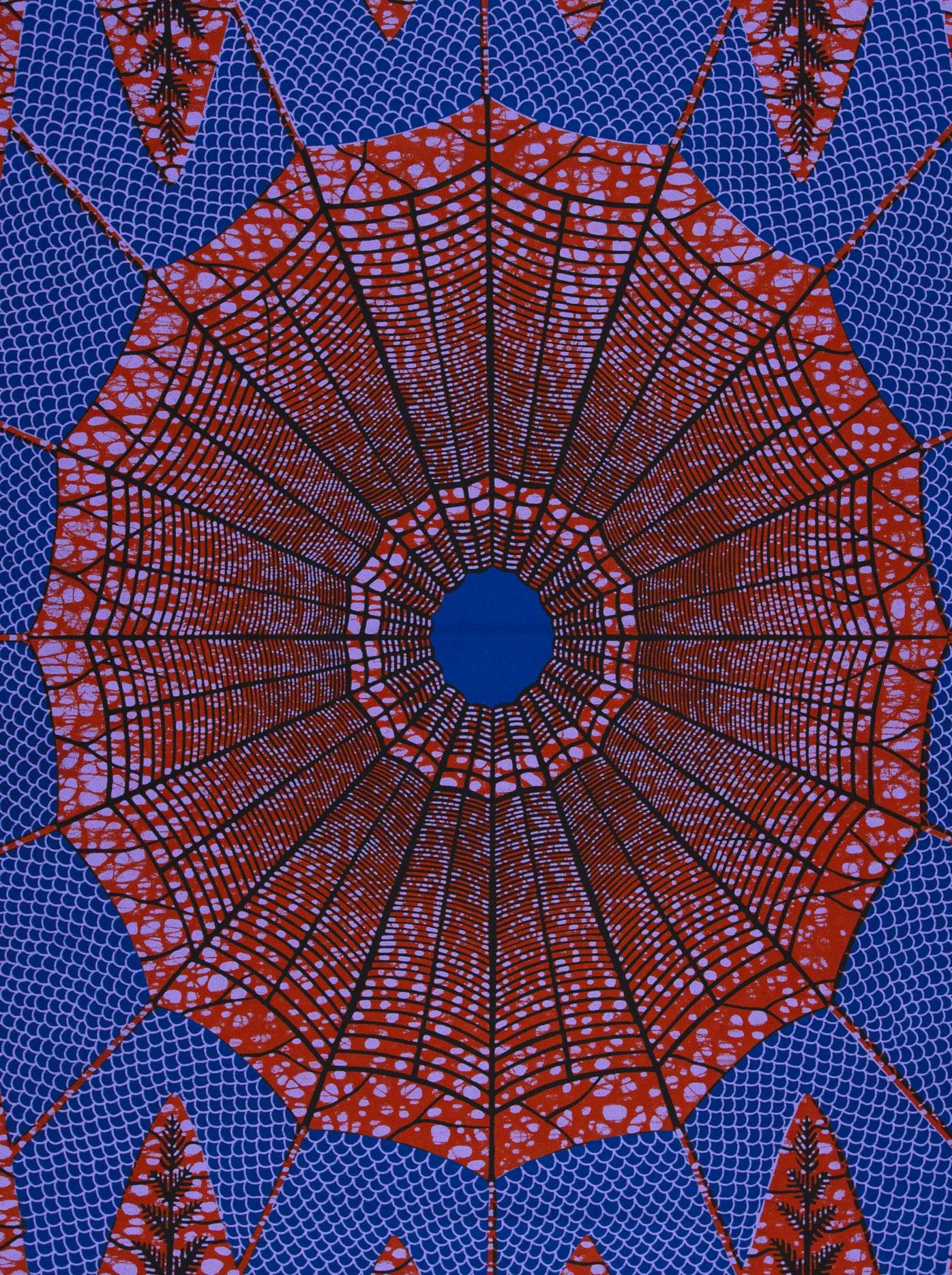 Wax Hollandais | VL00549.251 | Anansi's Spiderweb, The Spider