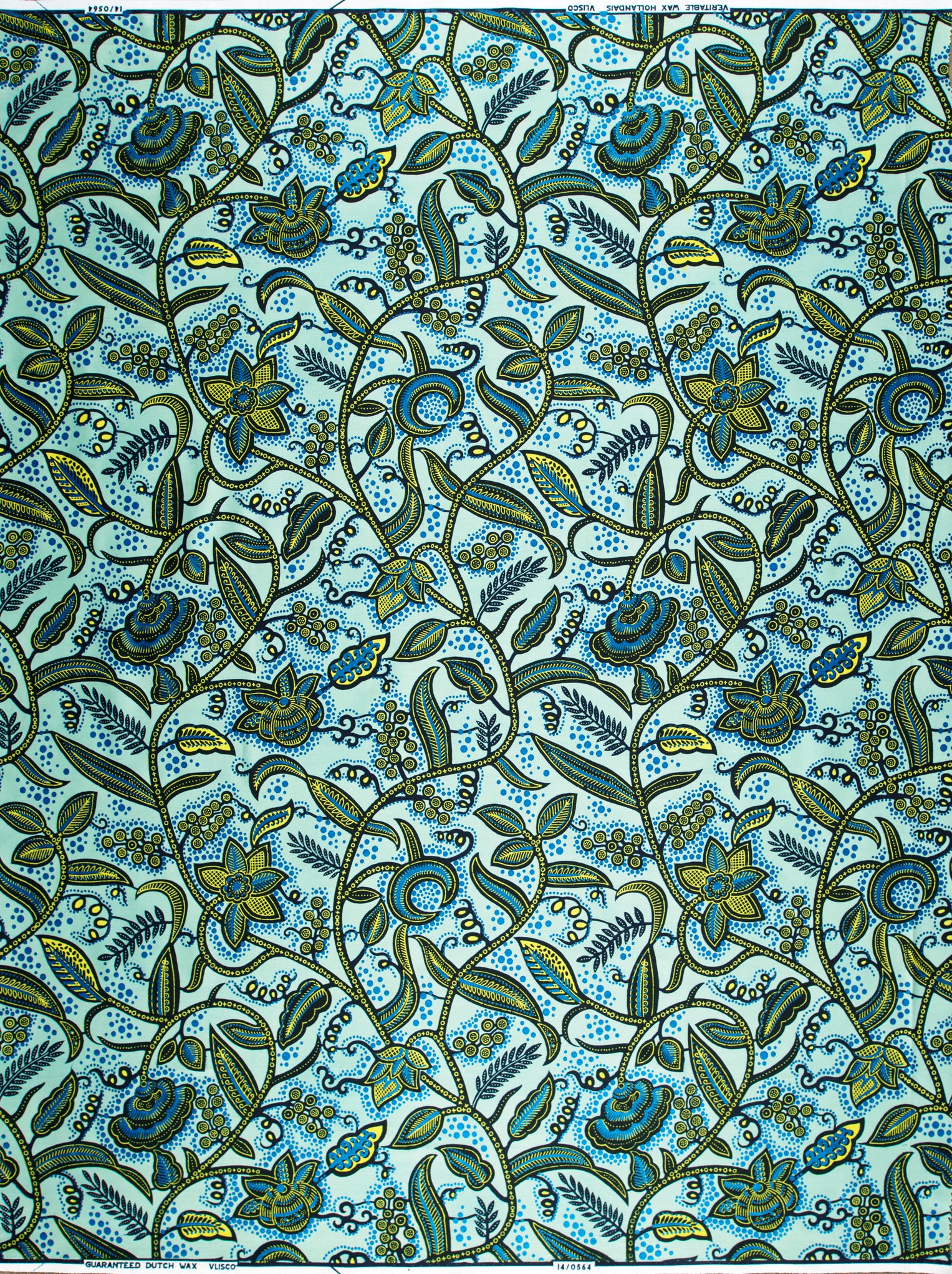 Wax Hollandais | VL00564.515 | Royal Blue Embellished