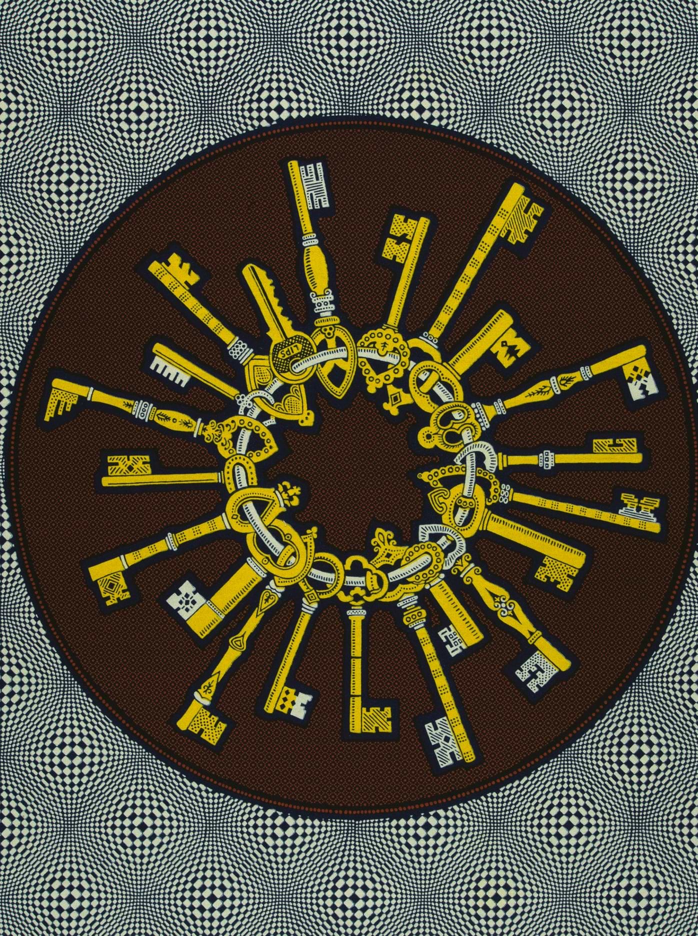 Wax Hollandais | VL00780.056 | Bunch of keys, Central Bank, Keys to life
