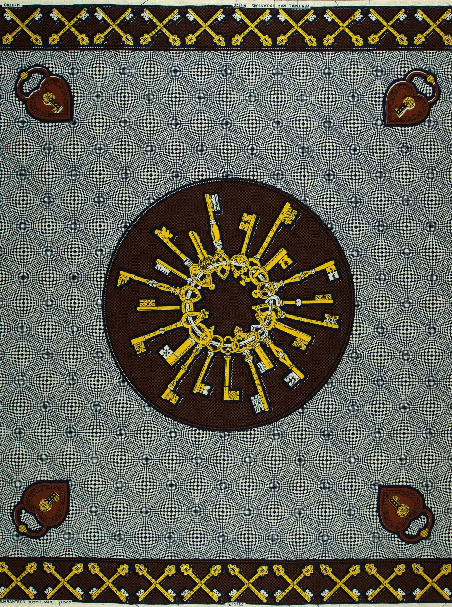 Wax Hollandais | VL00780.060 | Bunch of keys, Central Bank, Keys to life