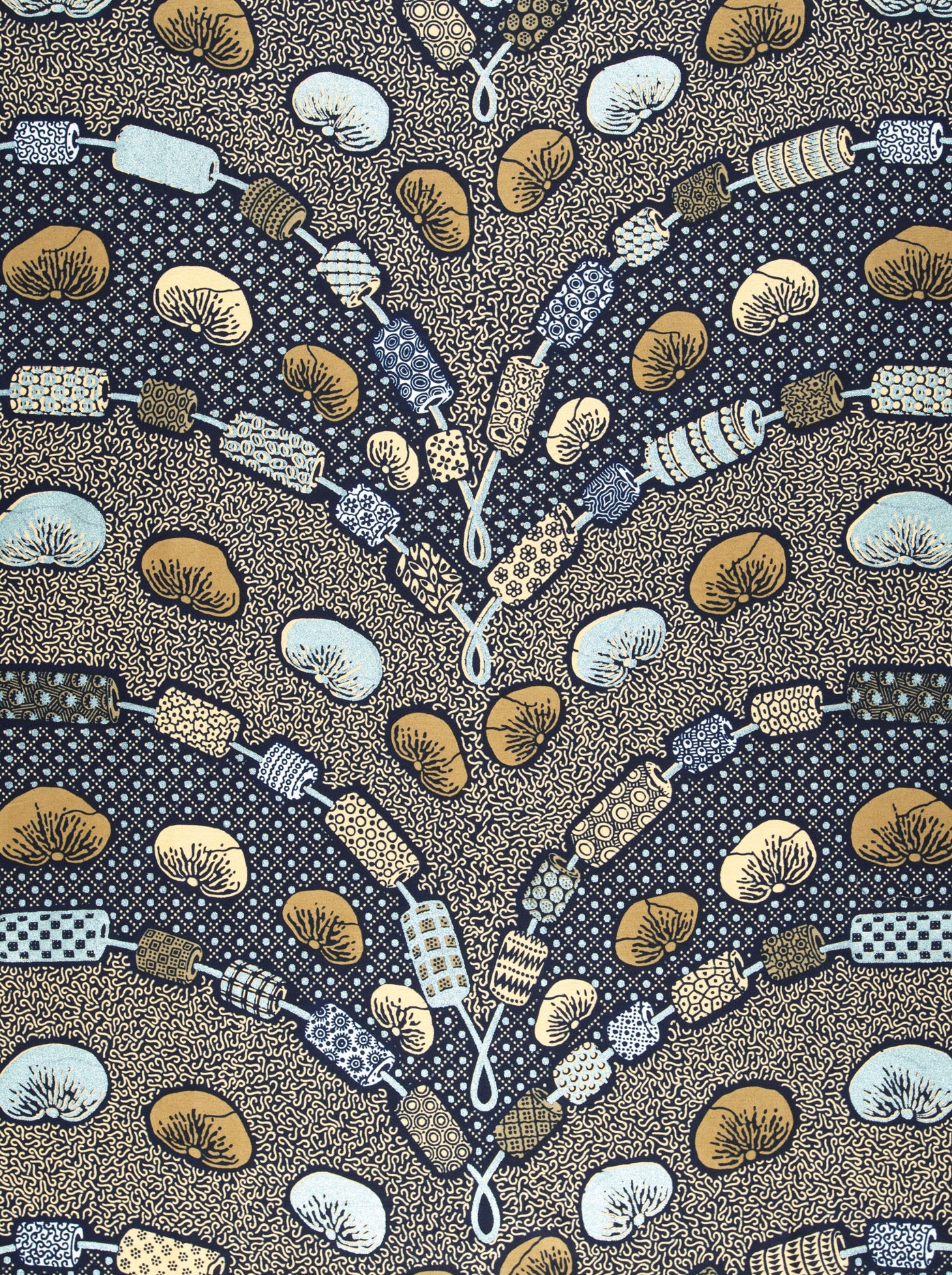 Wax Hollandais | VL00792.290 | Pastel Blue Embellished