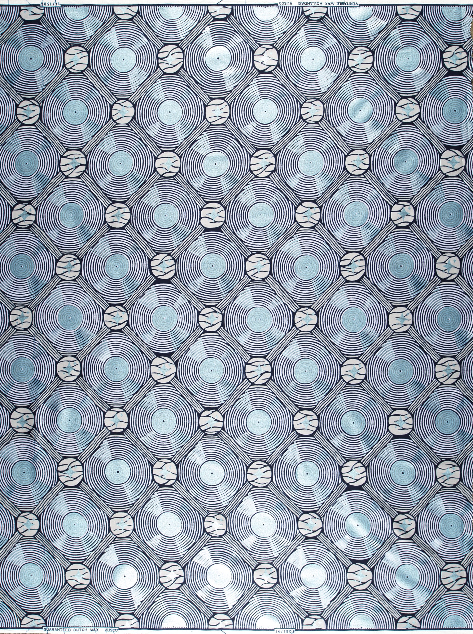 Wax Hollandais | VL01506.022 | Pastel Blue Embellished