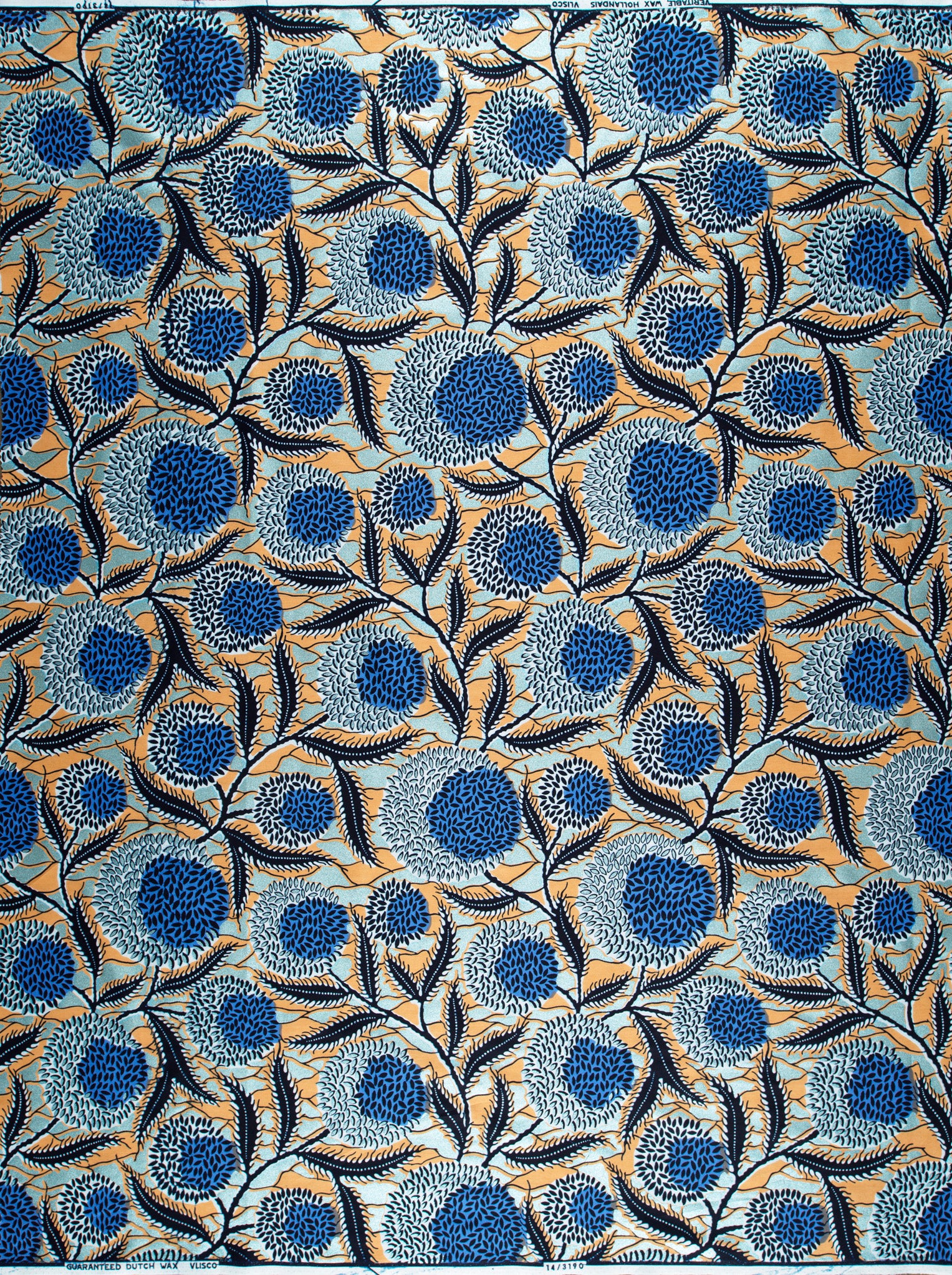 Wax Hollandais | VL03190.018 | Pastel Blue Embellished
