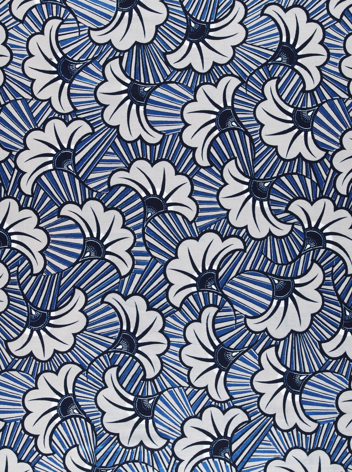 Wax Hollandais | VL03541.326 | Royal Blue Embellished
