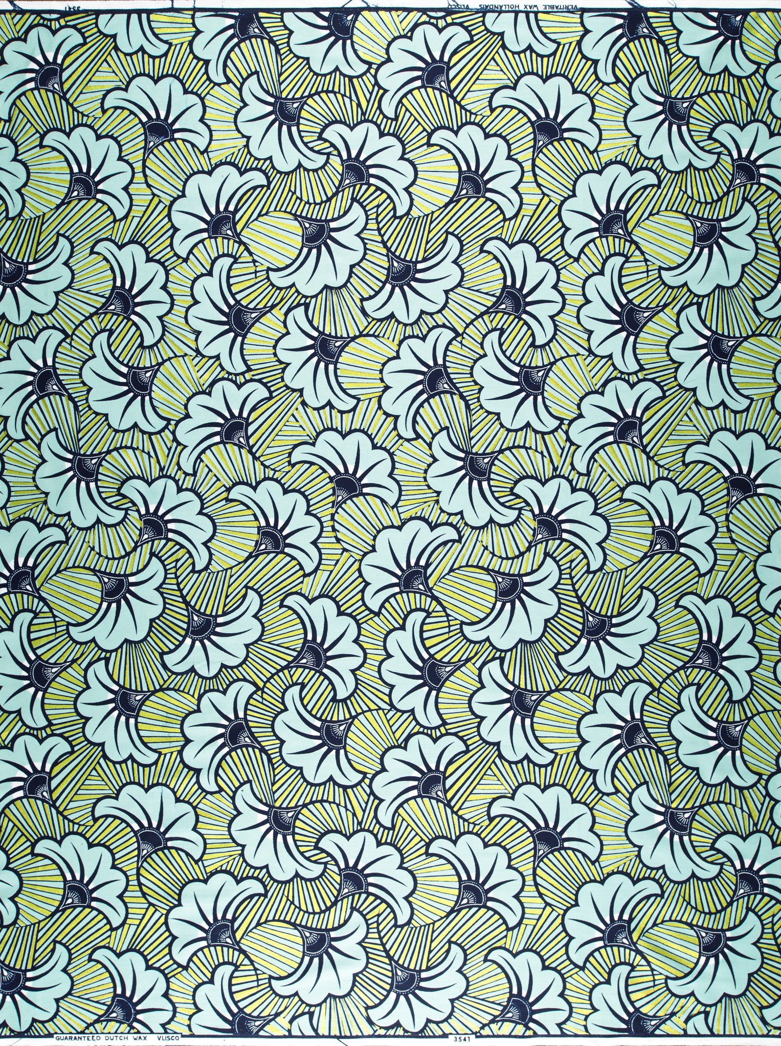 Wax Hollandais | VL03541.327 | Lime Green Embellished