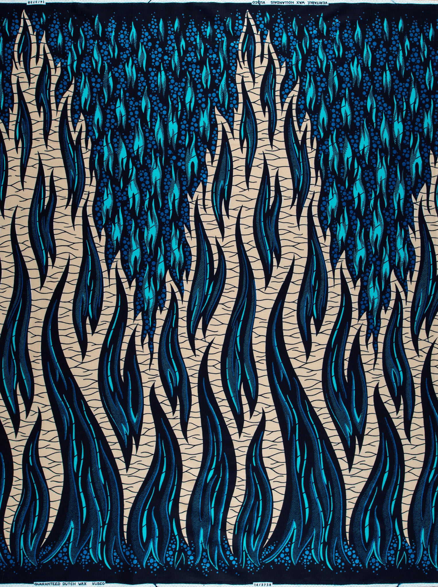 Wax Hollandais | VL03738.017 | Royal Blue Embellished