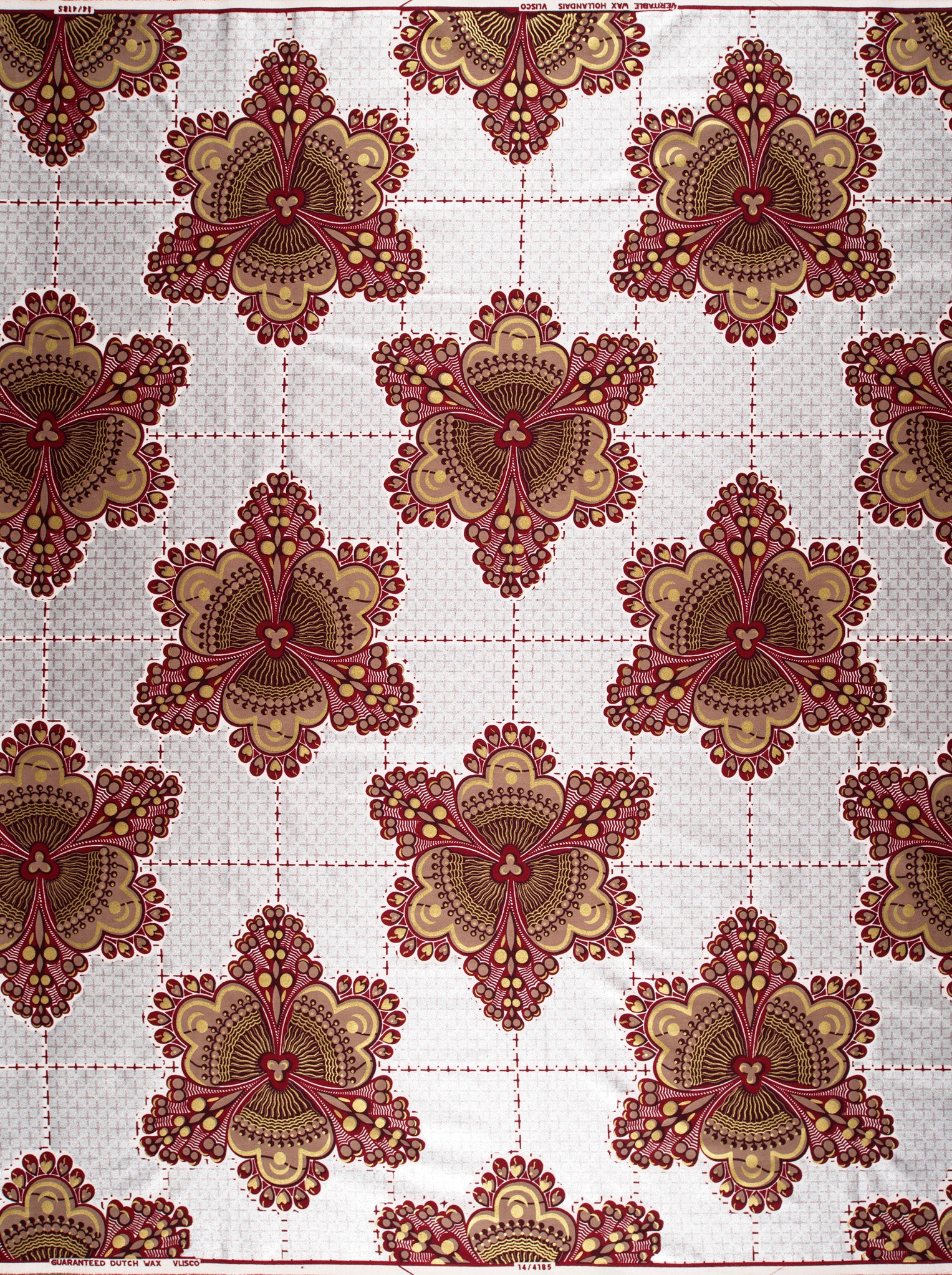 Fabric features pattern ornate symmetrical wax glitterglam vl04185.017