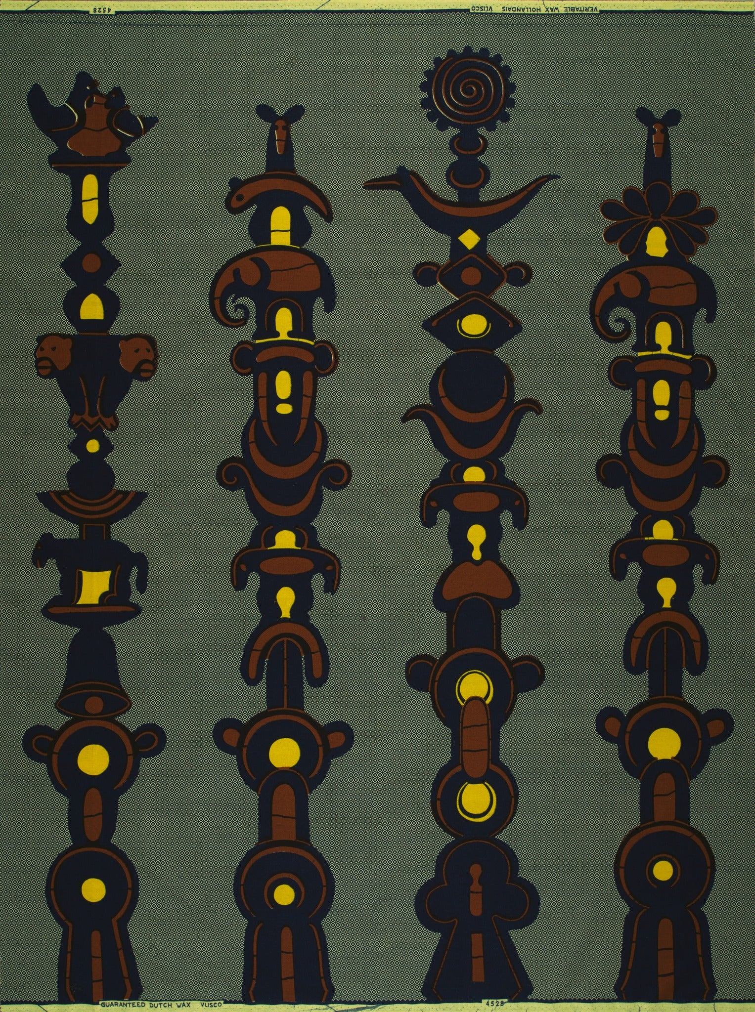 Wax Hollandais | VL04528.076 | London bell, Totems