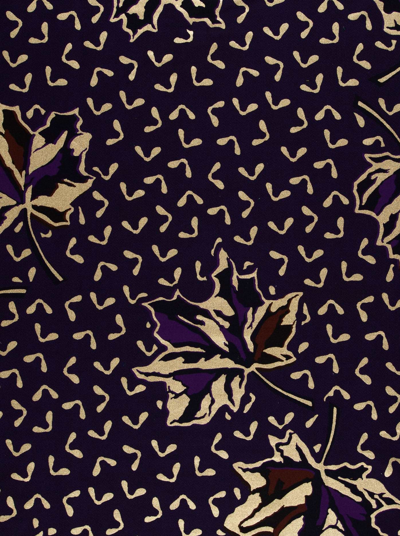 Dark purple fabric pattern stylized sky wax vl04735.096