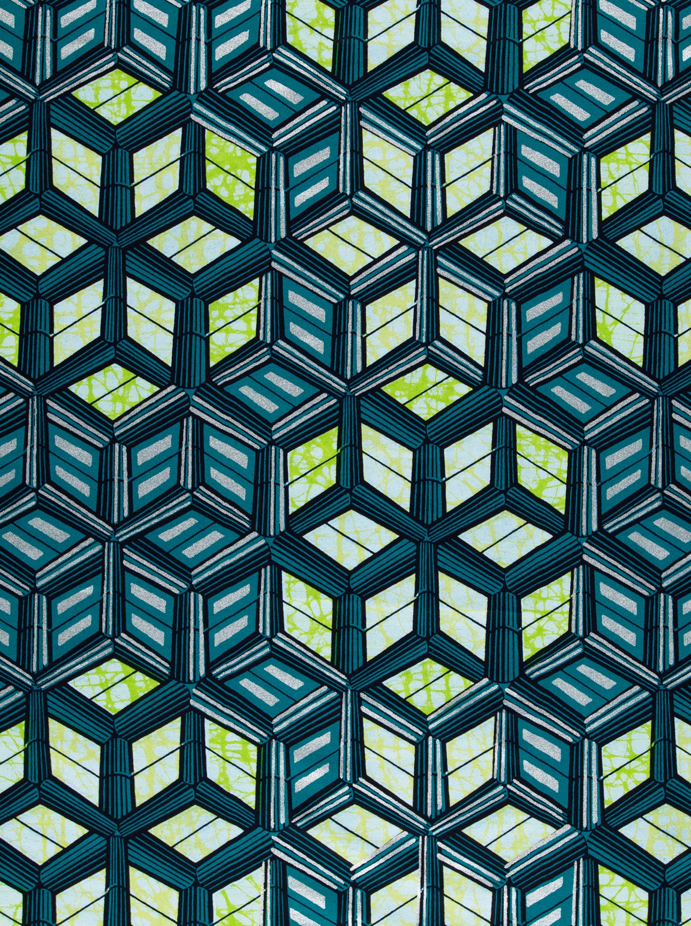 Geometric patterned fabric hexagonal shapes super-wax vl04767.012