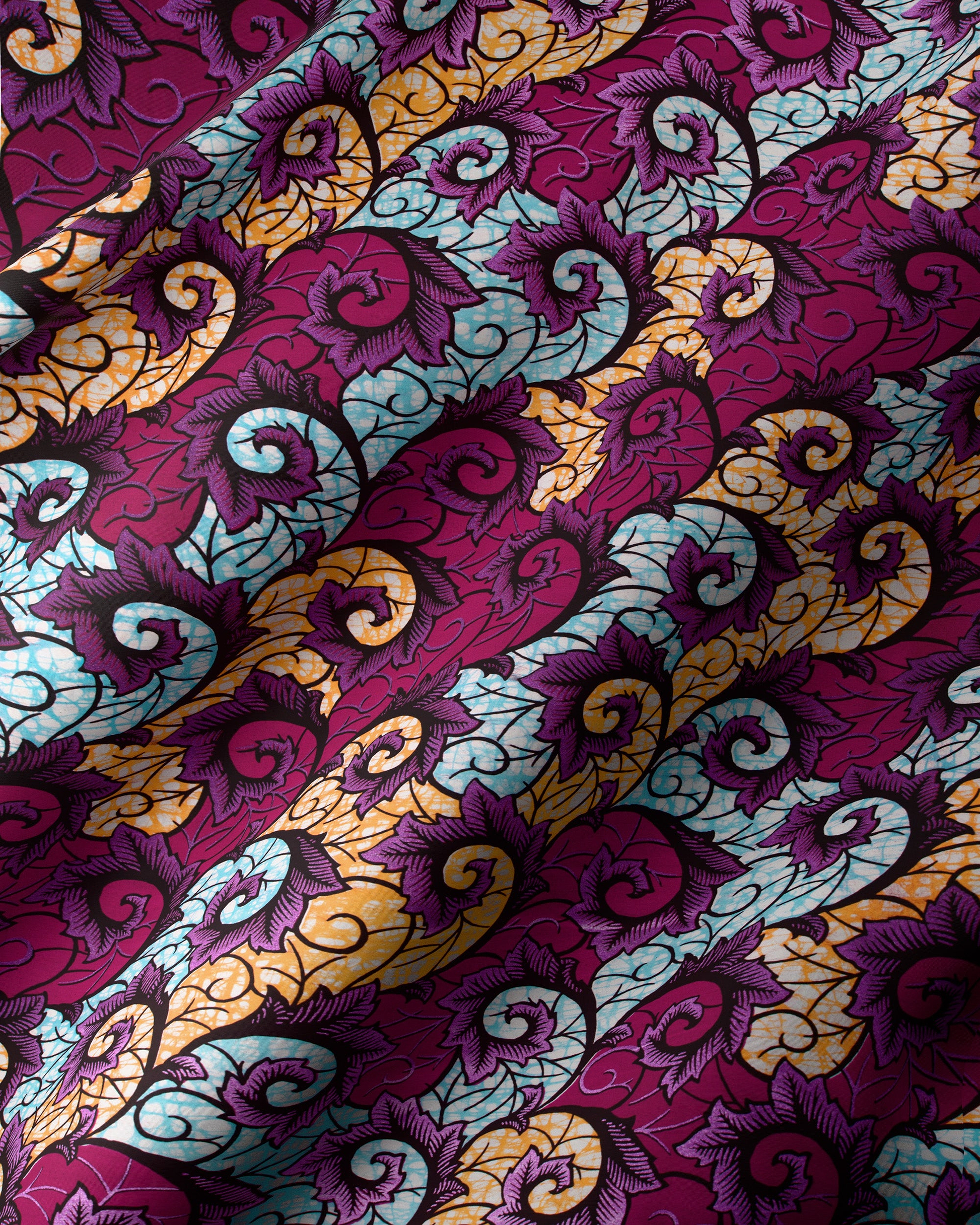 Colorful patterned fabric super-wax vl04860.022