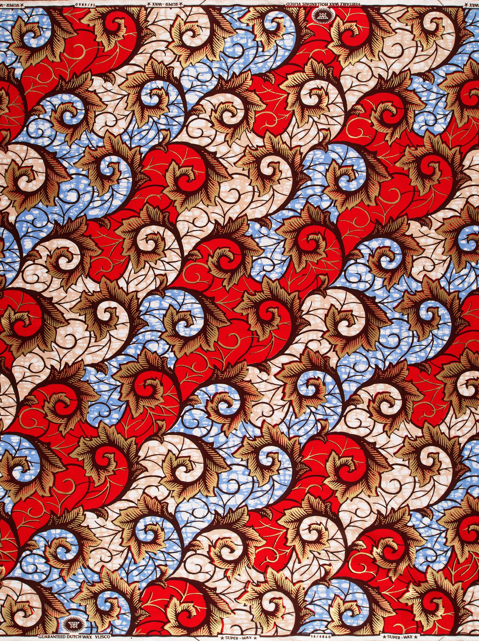 Colorful patterned fabric super-wax vl04860.023