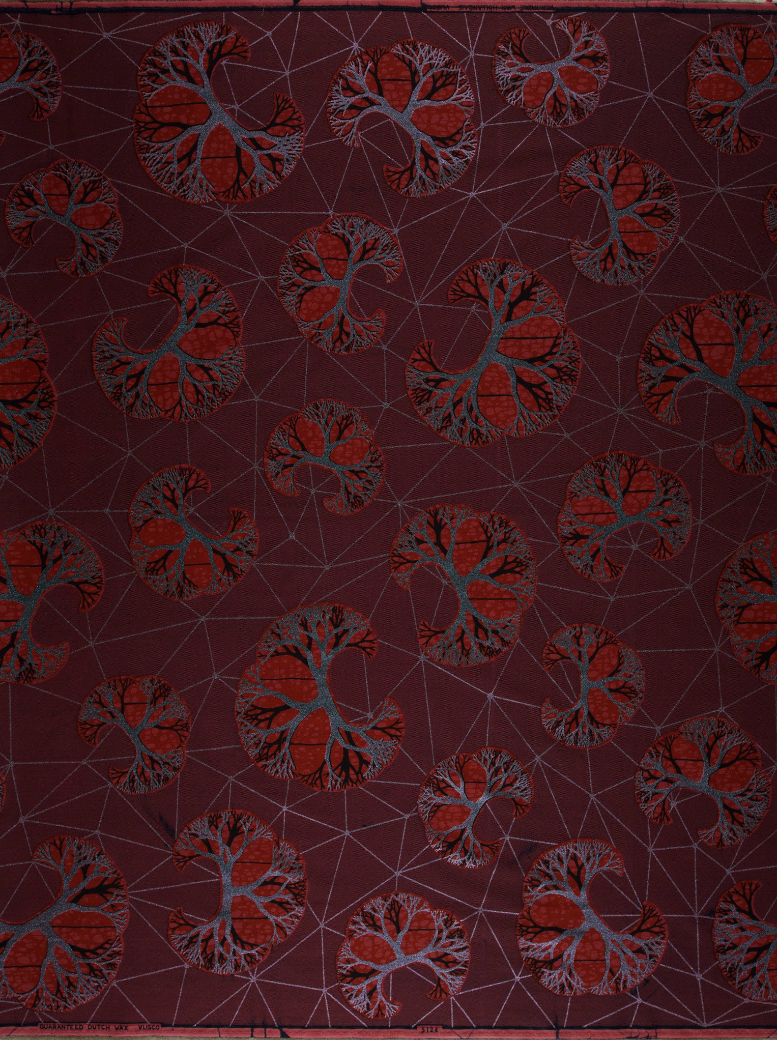 Sky Wax | VL05124.156 | Red-Green Pearl Embellished
