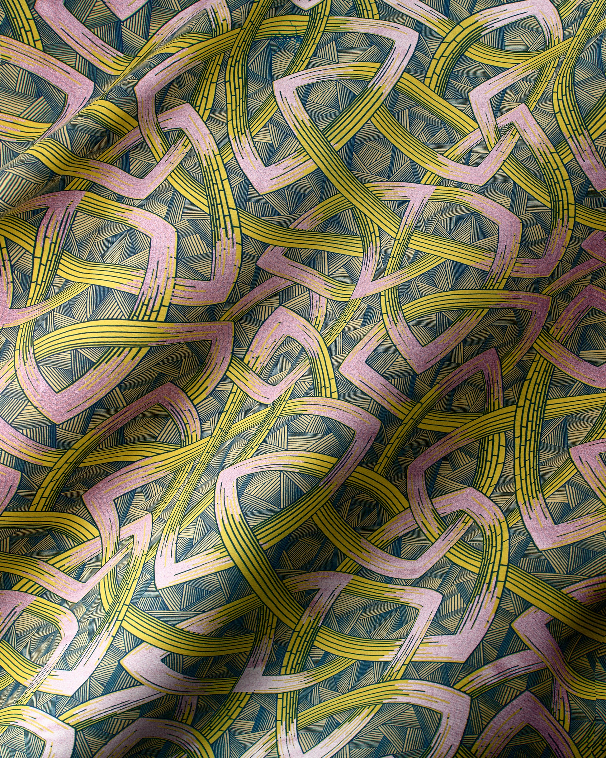 Vibrant intricately woven fabric geometric wax hollandais vl08667.006