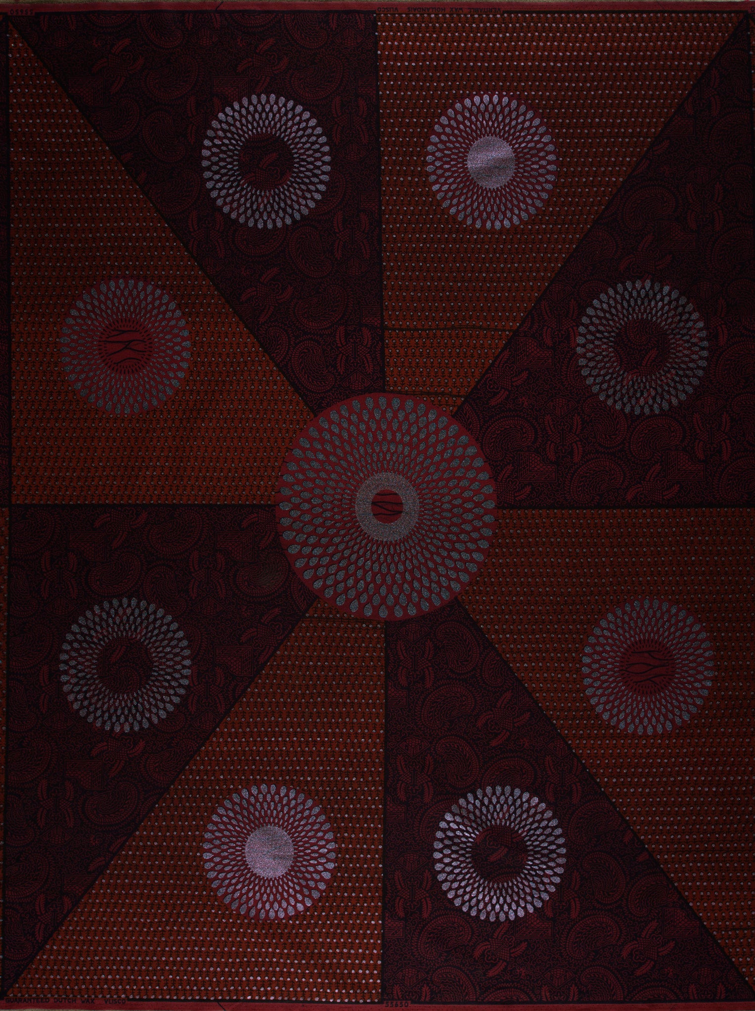 Sky Wax | VL55650.148 | Red-Green Pearl Embellished