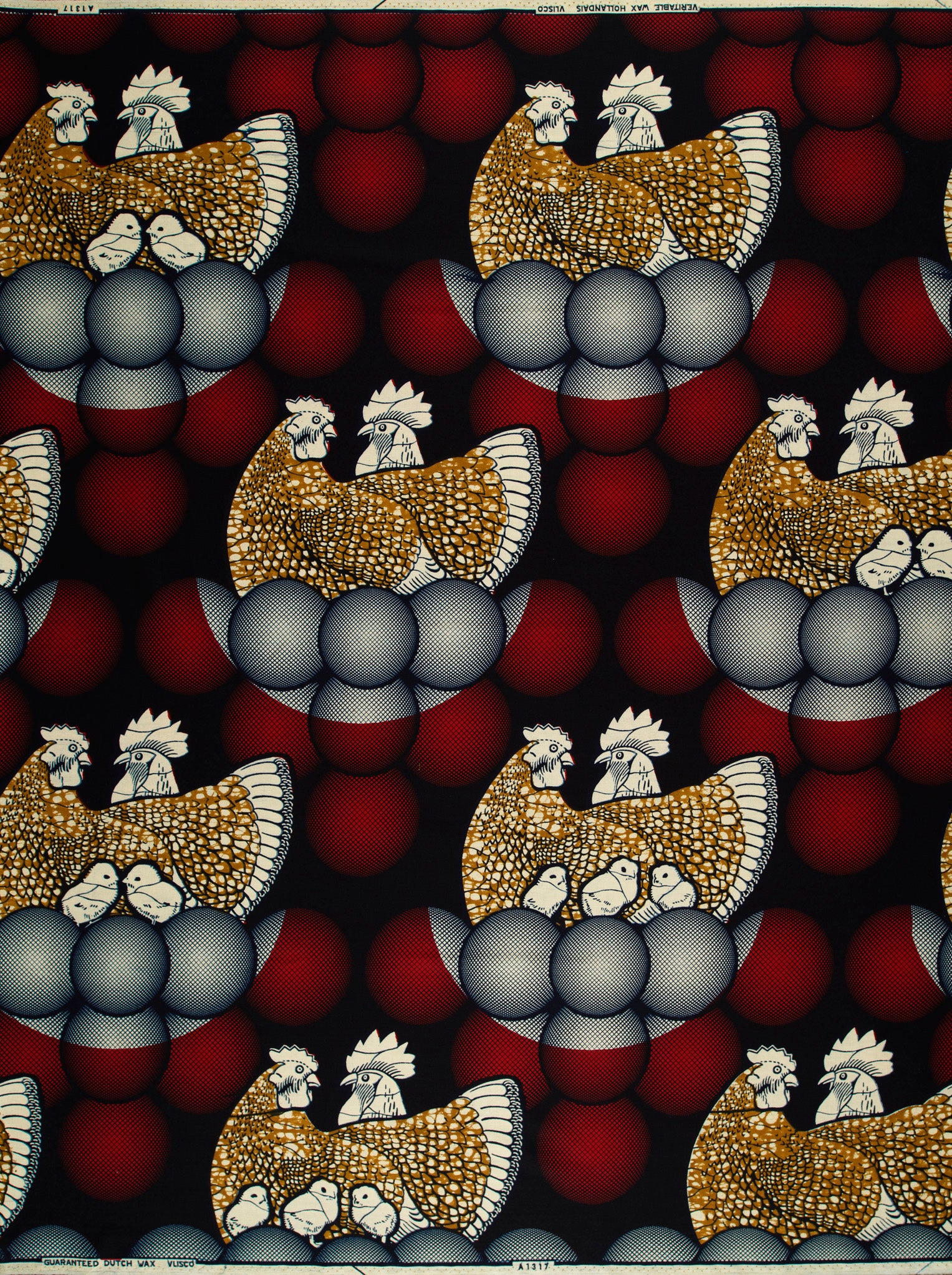Wax Hollandais | VLA1317.036 | Oeufs d'or