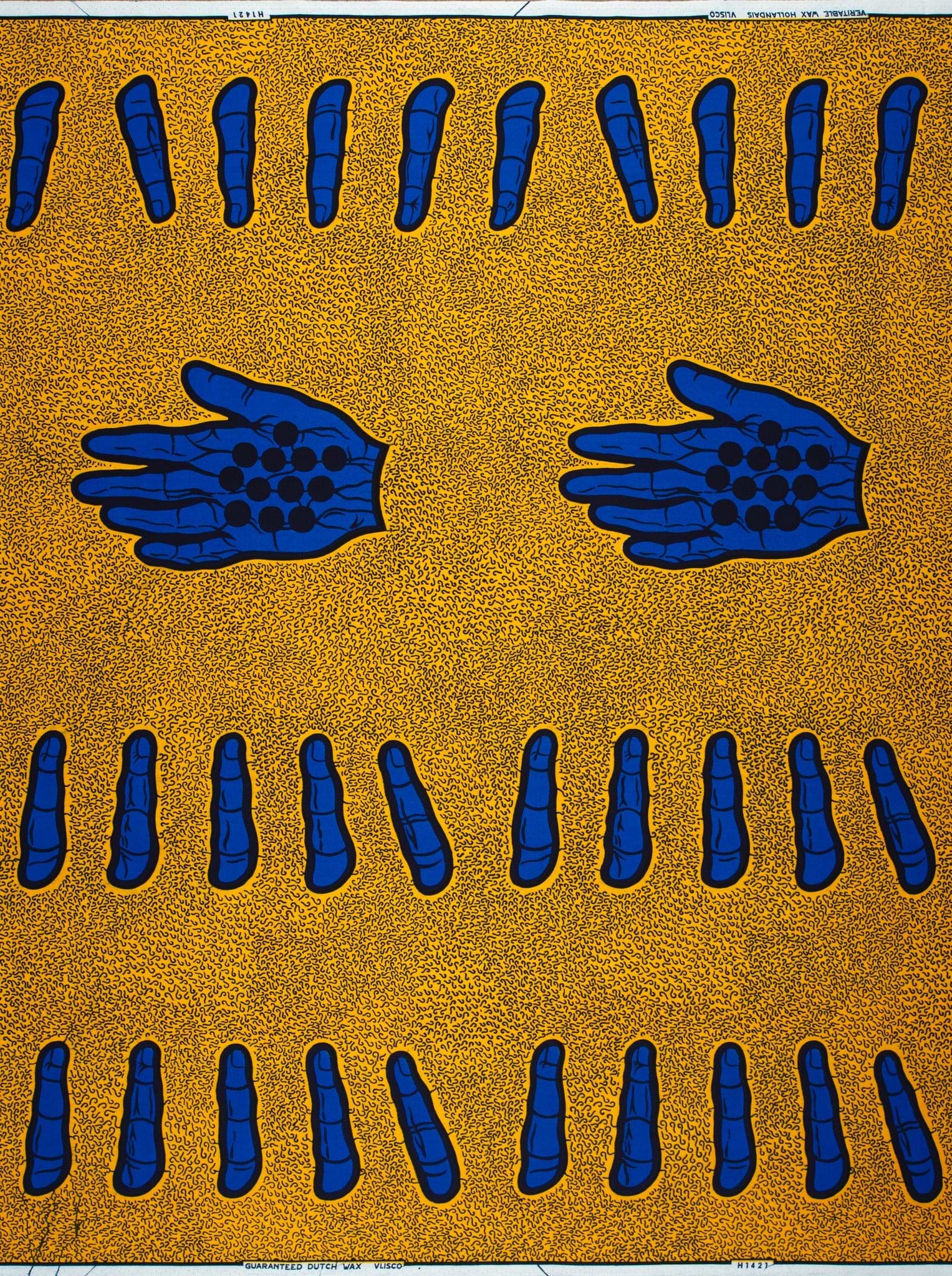 African wax print fabric wax hollandais vlh1421.053