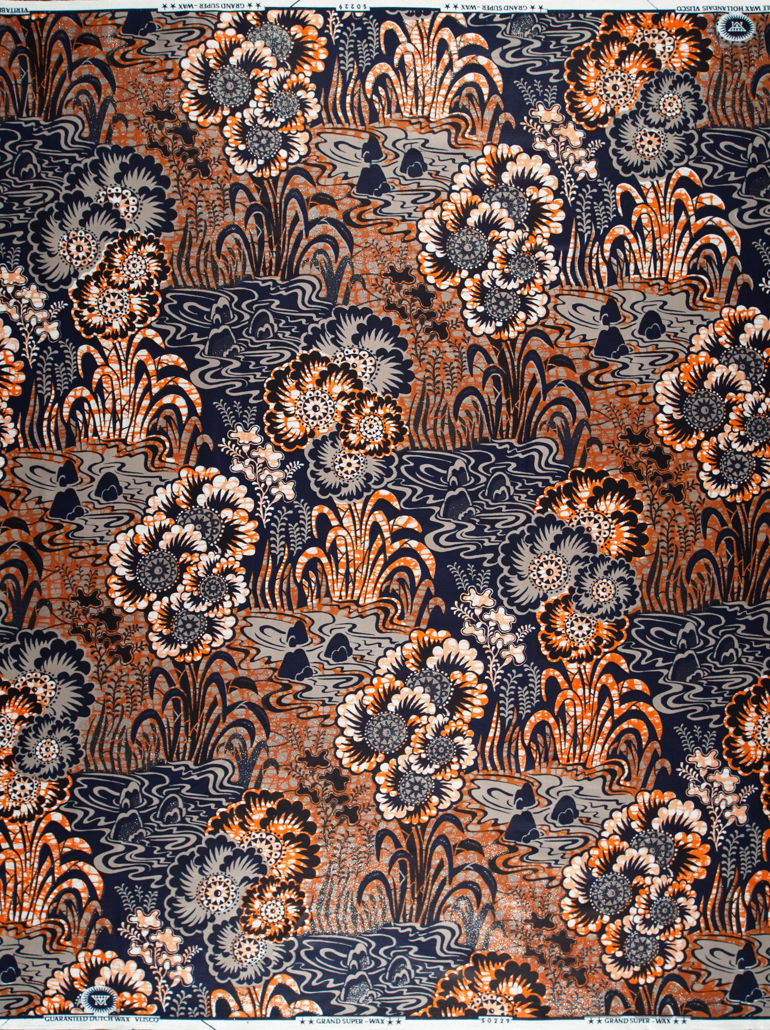 Grand Super-Wax | VLS0229.009 | Blue-Copper Shine Embellished