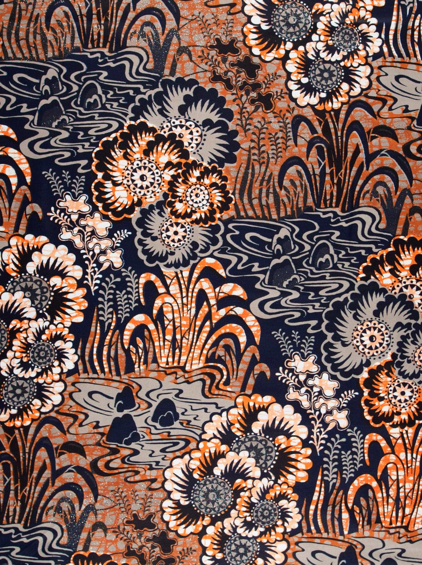 Grand Super-Wax | VLS0229.009 | Blue-Copper Shine Embellished