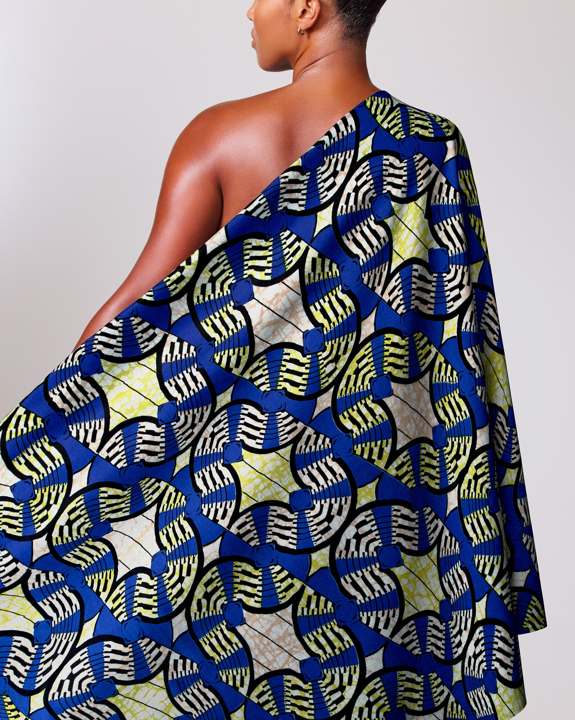 Vibrant blue white lime green super-wax vls0476.009