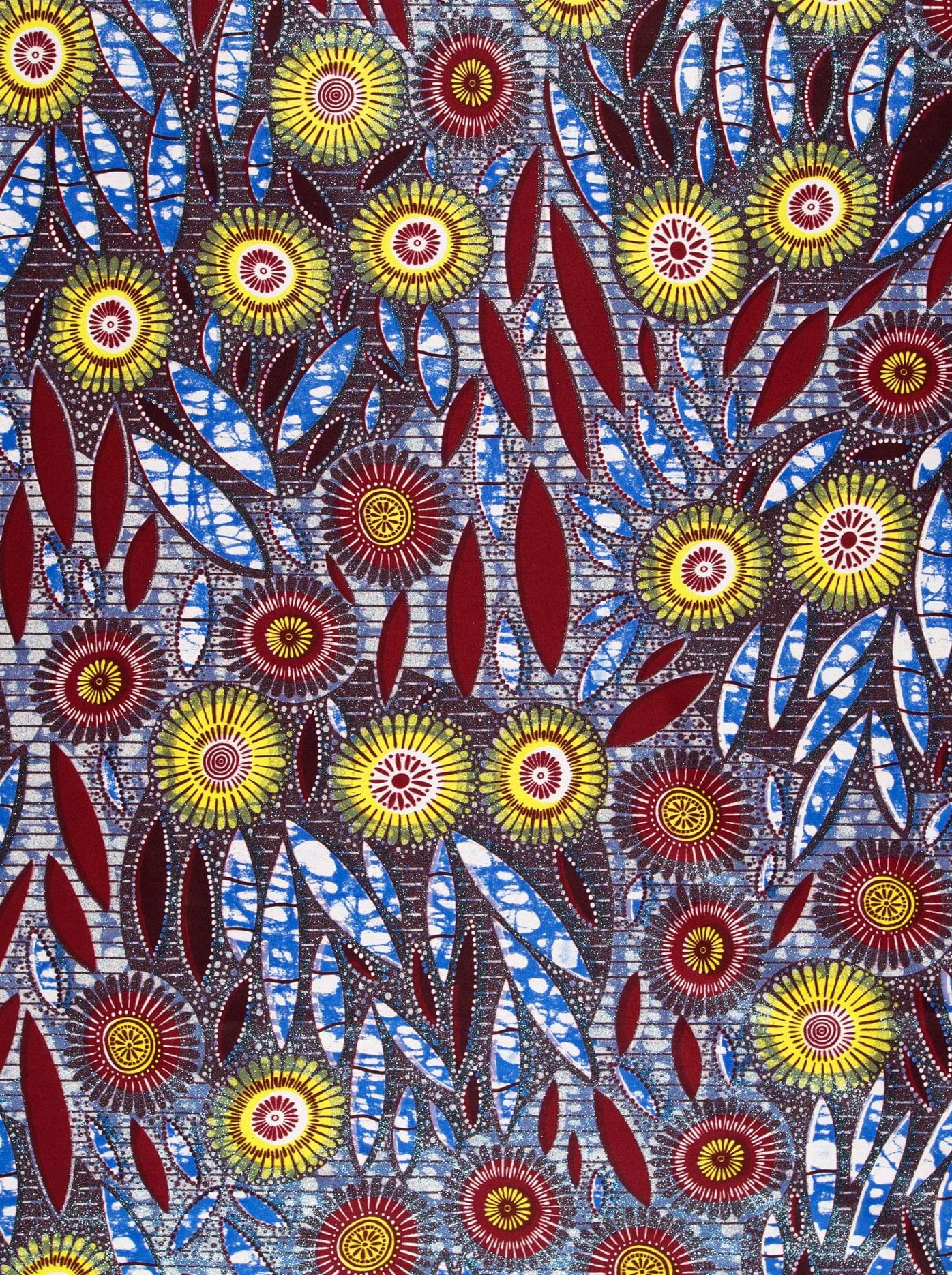 Vibrant african print fabric bold grand super-wax vls0949.005