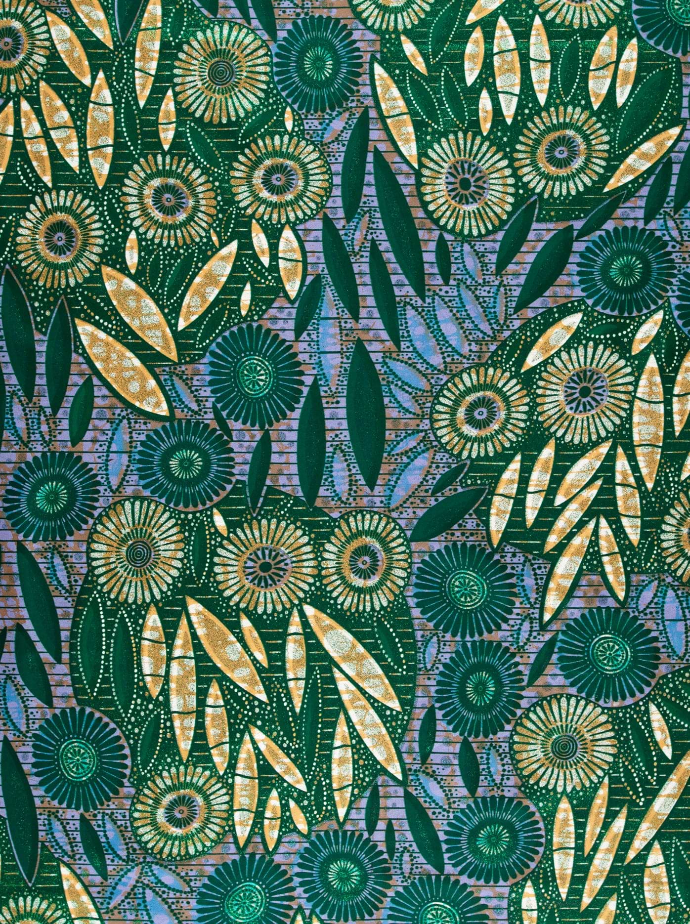 Grand Super-Wax | VLS0949.009 | Orné de Vert Pailleté
