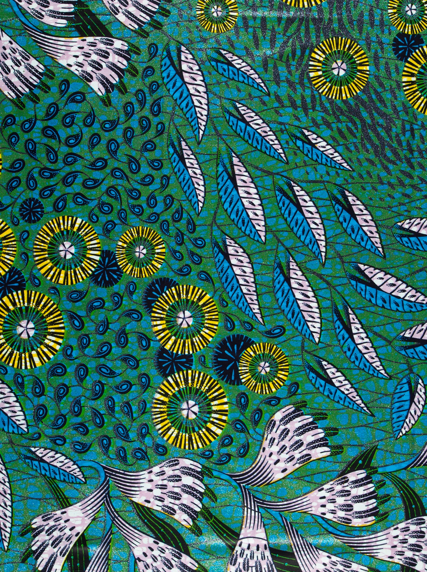 Colorful patterned fabric grand super-wax vls1690.001