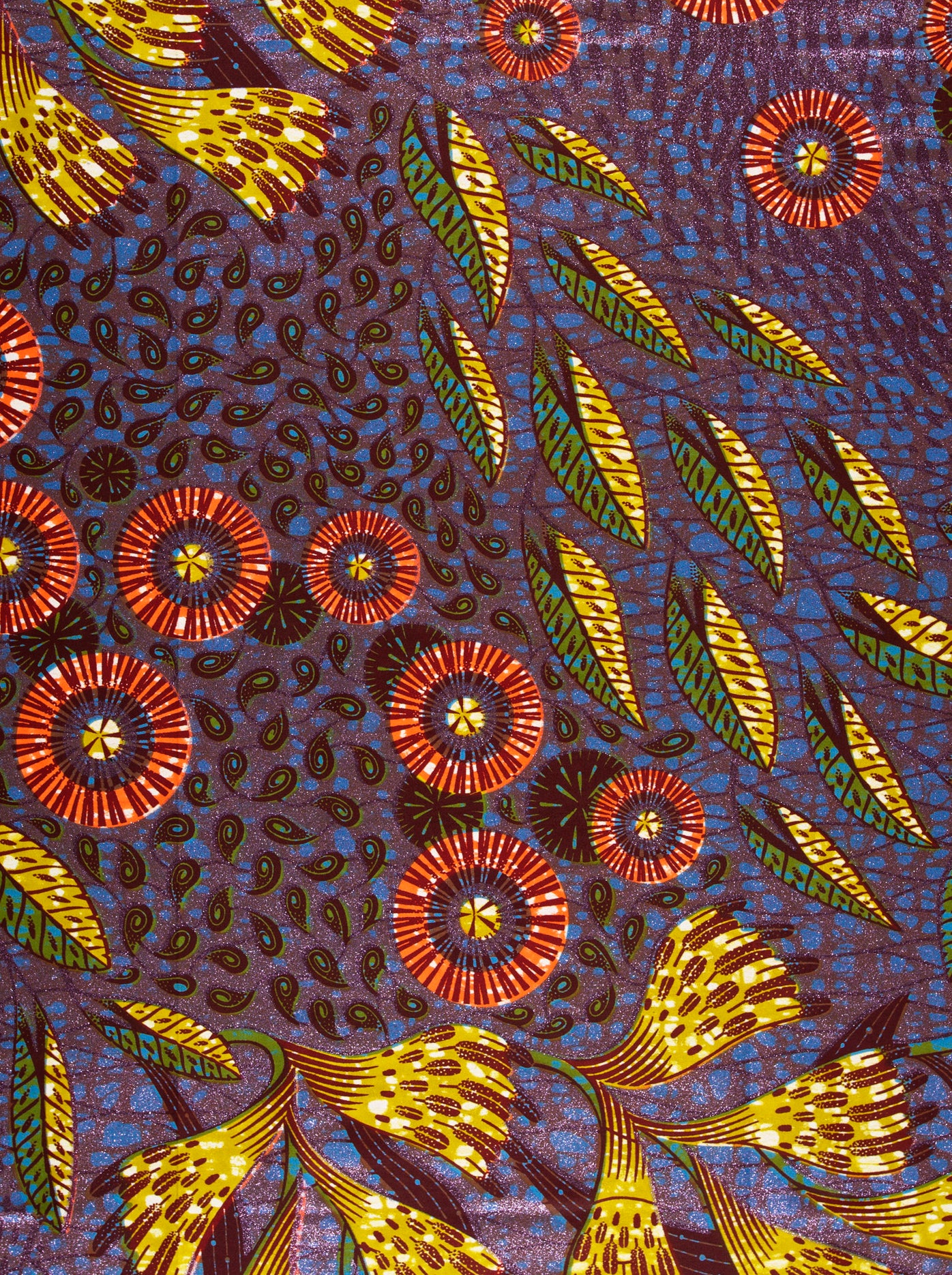 Colorful floral fabric pattern grand super-wax vls1690.003