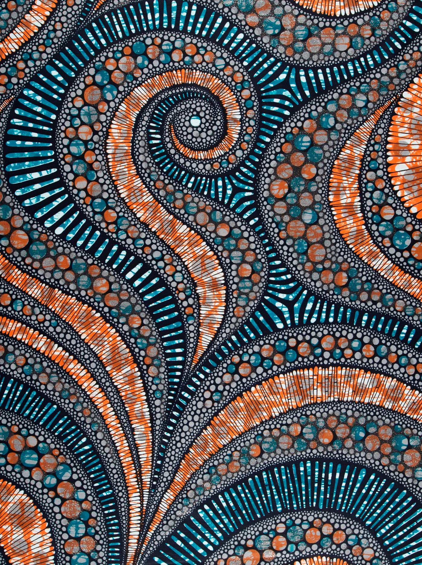 Grand Super-Wax | VLS1716.012 | Blue-Copper Shine Embellished