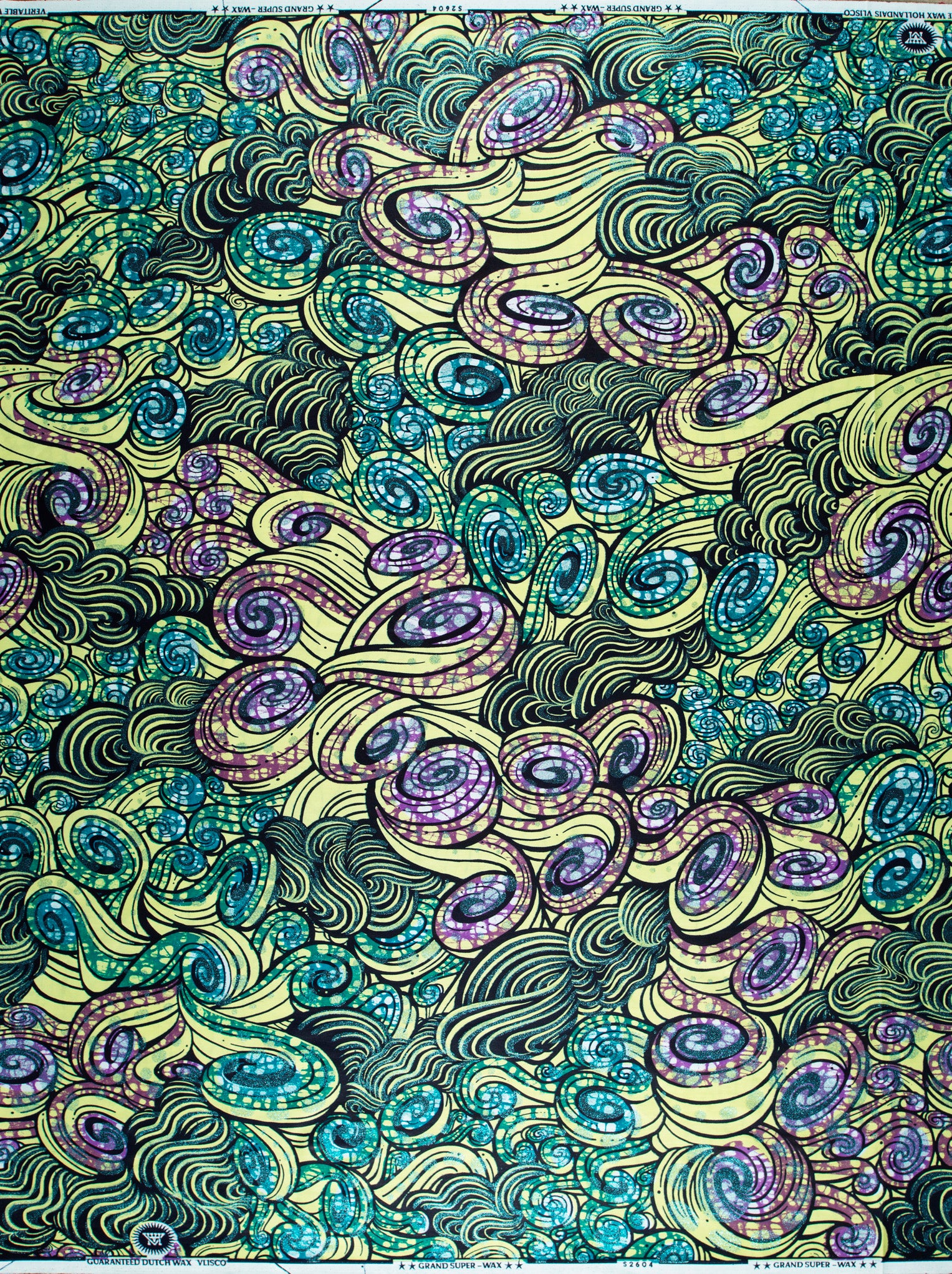 Grand Super-Wax | VLS2604.006 | Pale Blue Shine Embellished – Vlisco