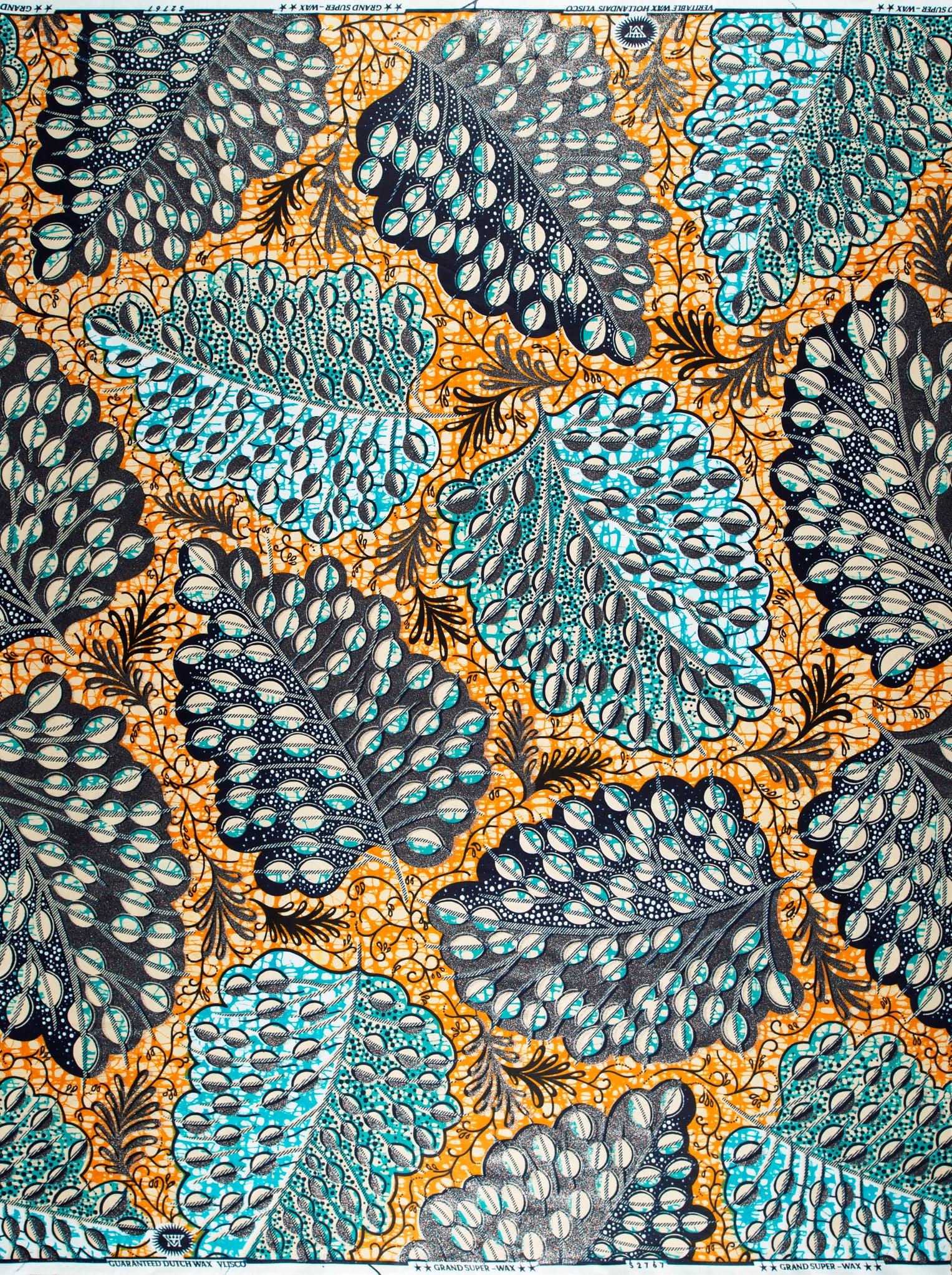 Grand Super-Wax | VLS2767.011 | Blue-Copper Shine Embellished