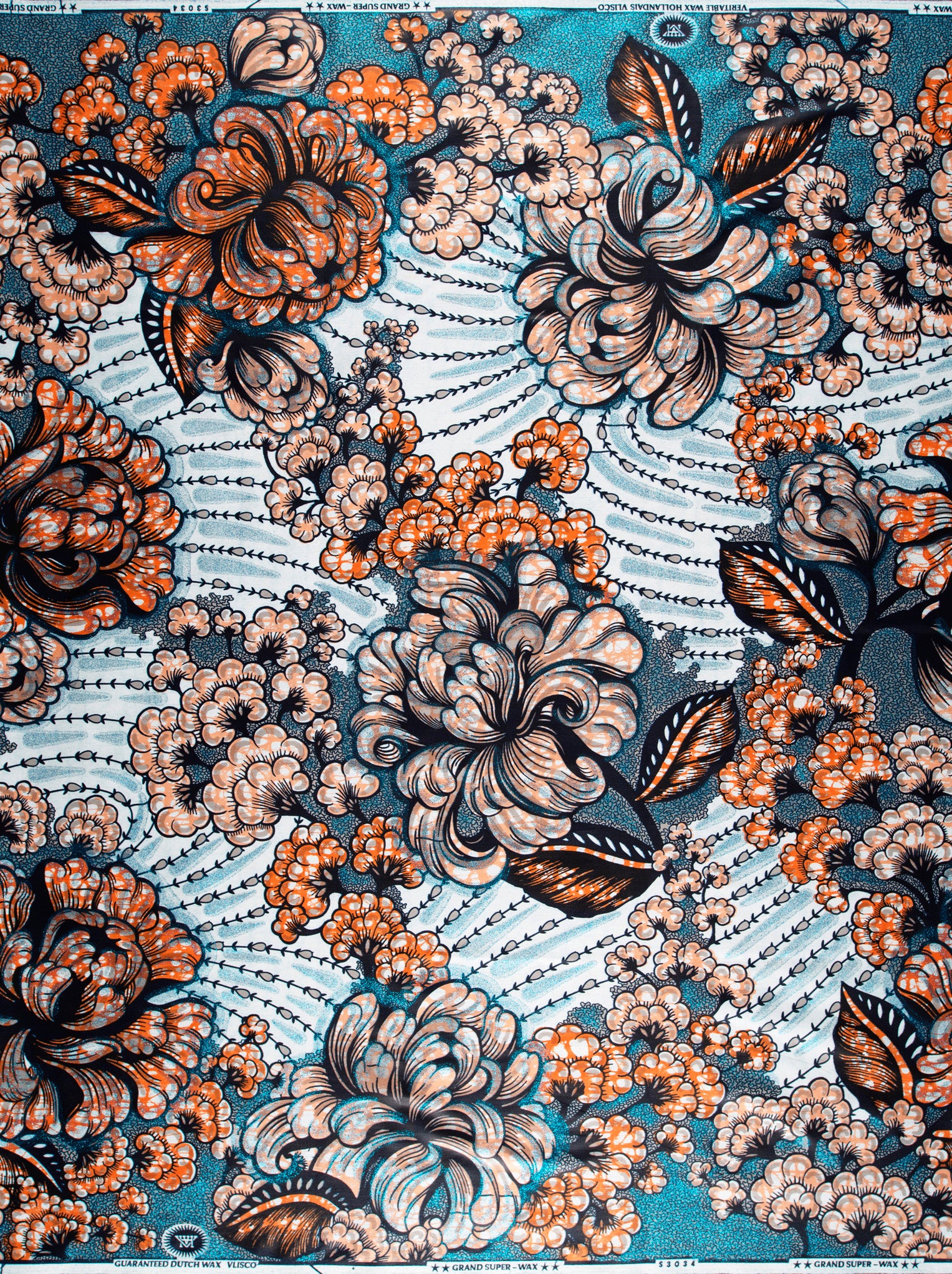 Grand Super-Wax | VLS3034.001 | Orné de Bleu Pailleté