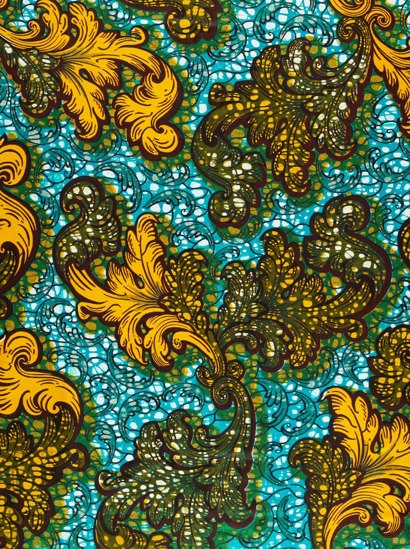 Grand Super-Wax | VLS4463.005 | Orné de Vert Pailleté