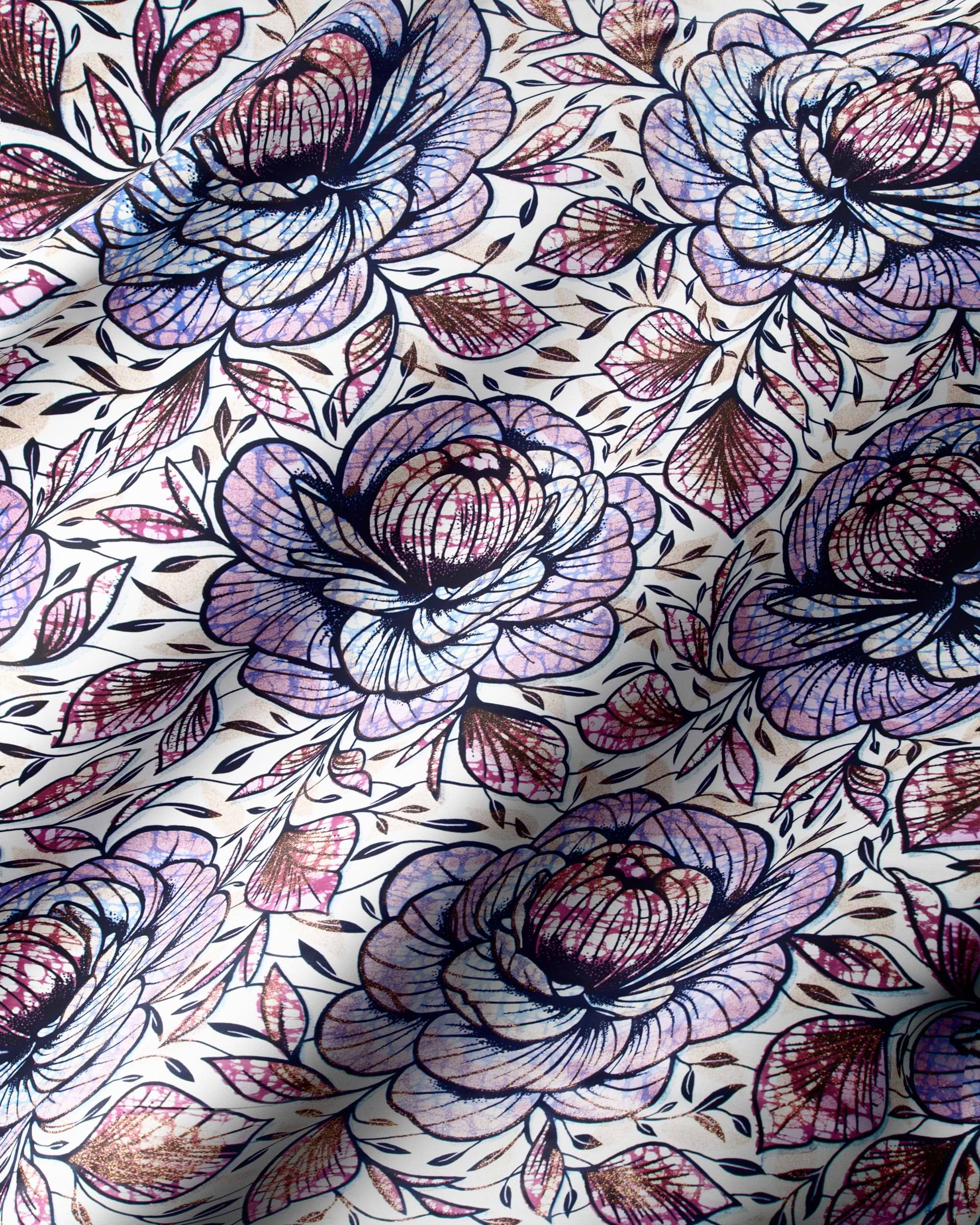 Grand Super-Wax | VLS5238.027 | Copper Glitter Embellished – Vlisco