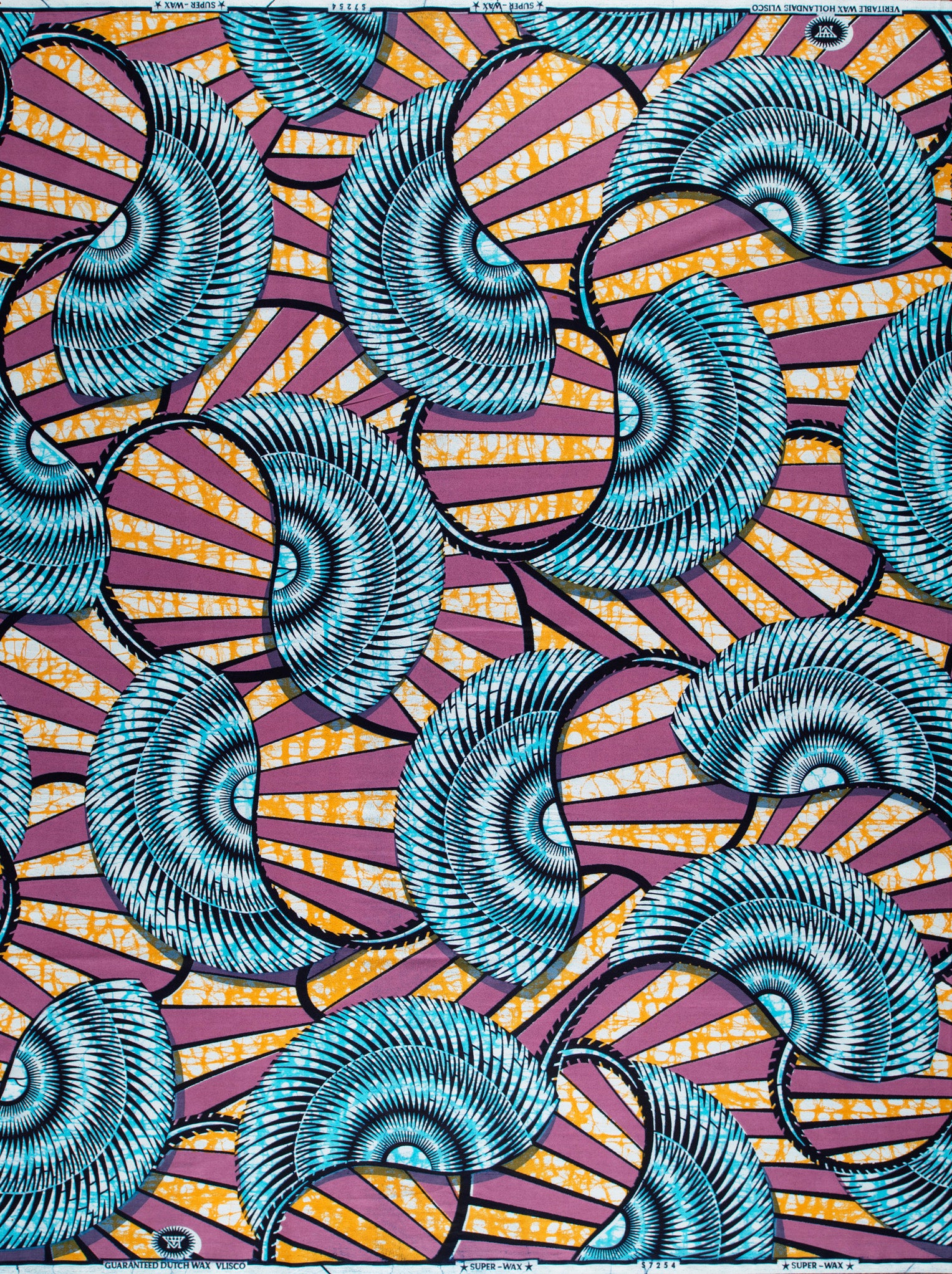 Vibrant african print fabric bold super-wax vls7254.002