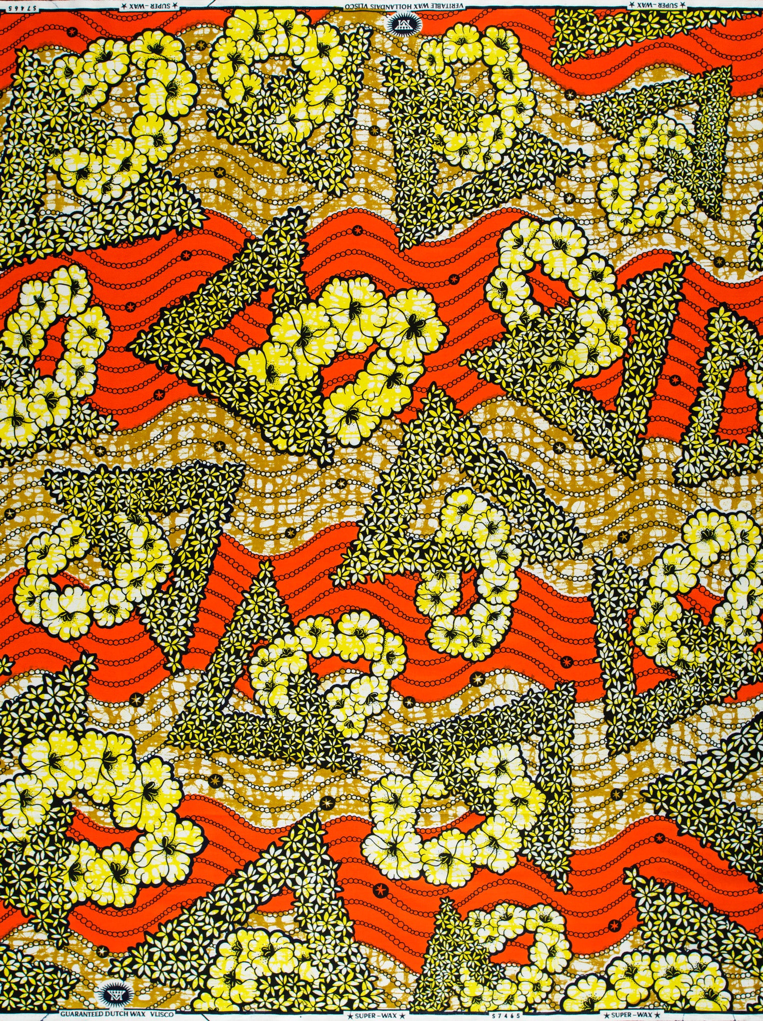 Vibrant african print fabric bold super-wax vls7465.012