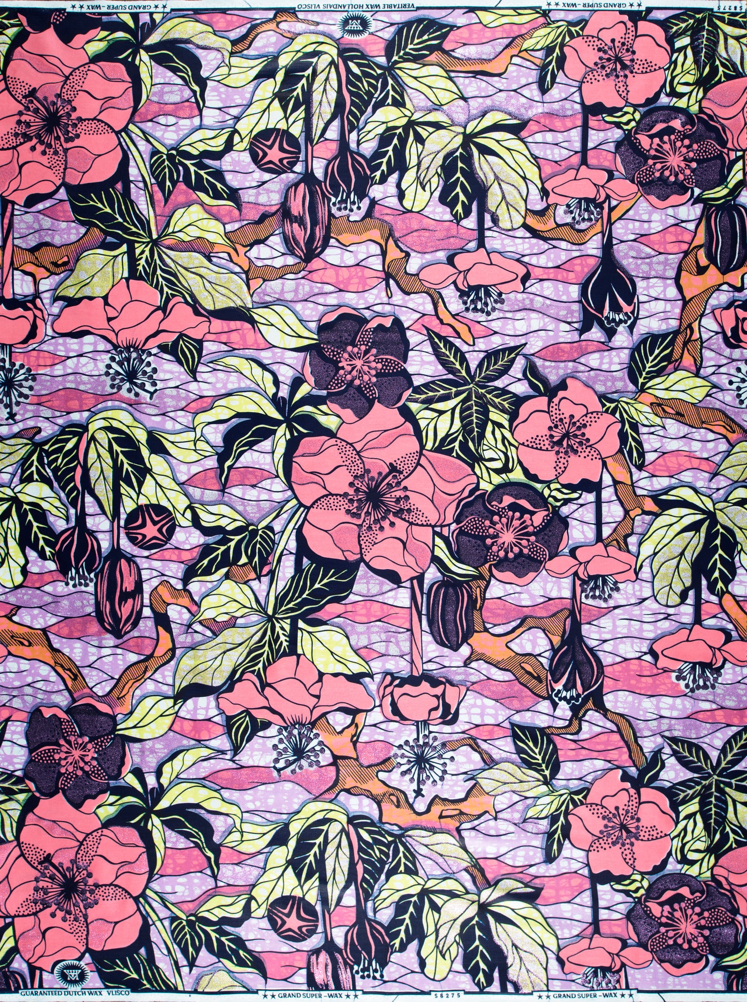 Grand Super-Wax | VLS8275.004 | Orné de Lilas Pailleté