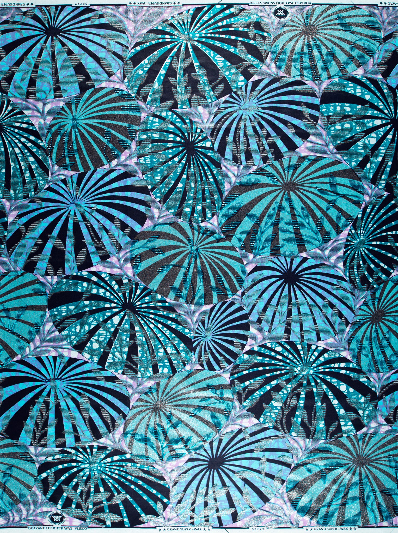 Grand Super-Wax | VLS8722.008 | Blue-Copper Shine Embellished