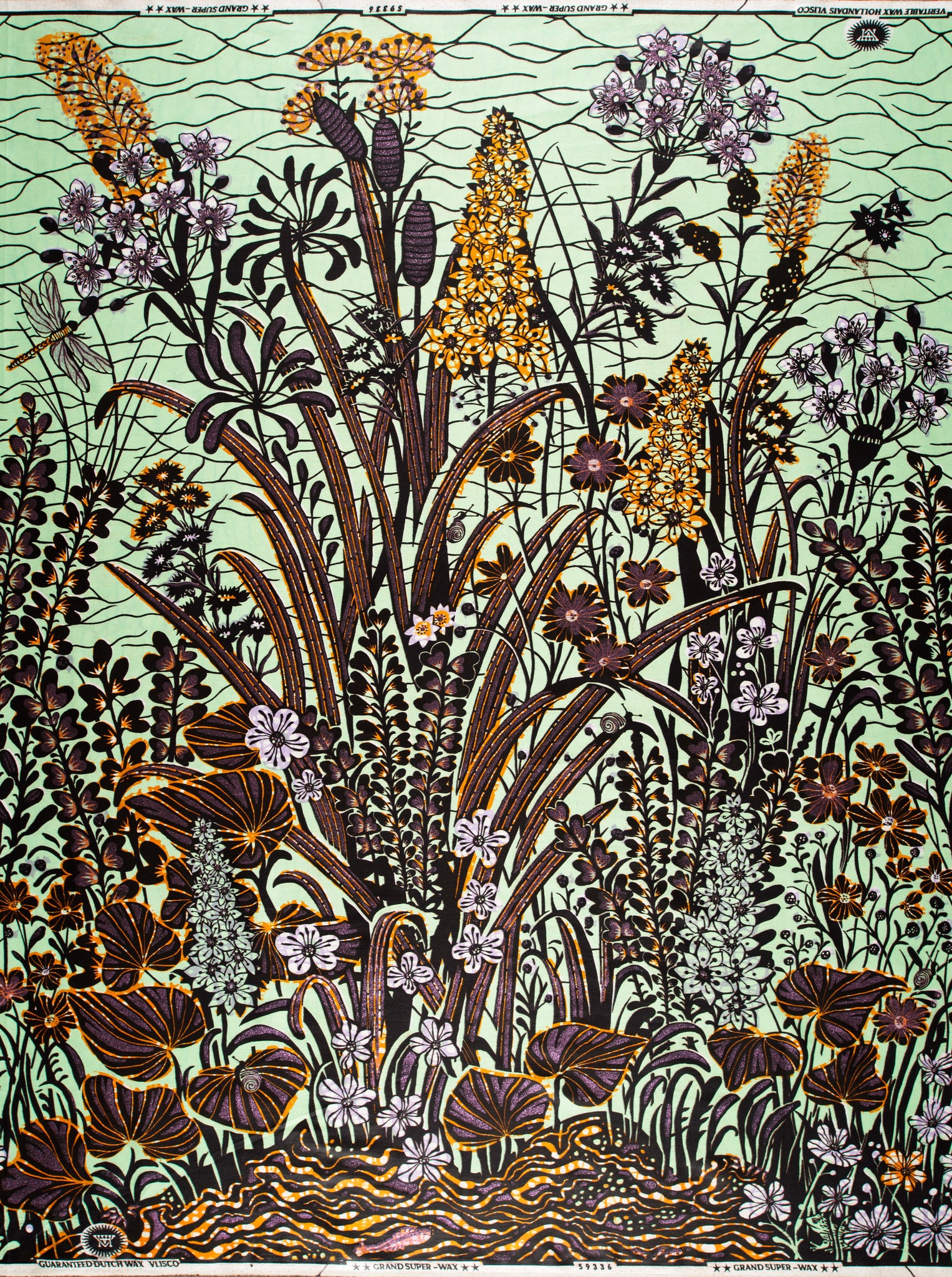 Grand Super-Wax | VLS9336.012 | Orné de Lilas Pailleté