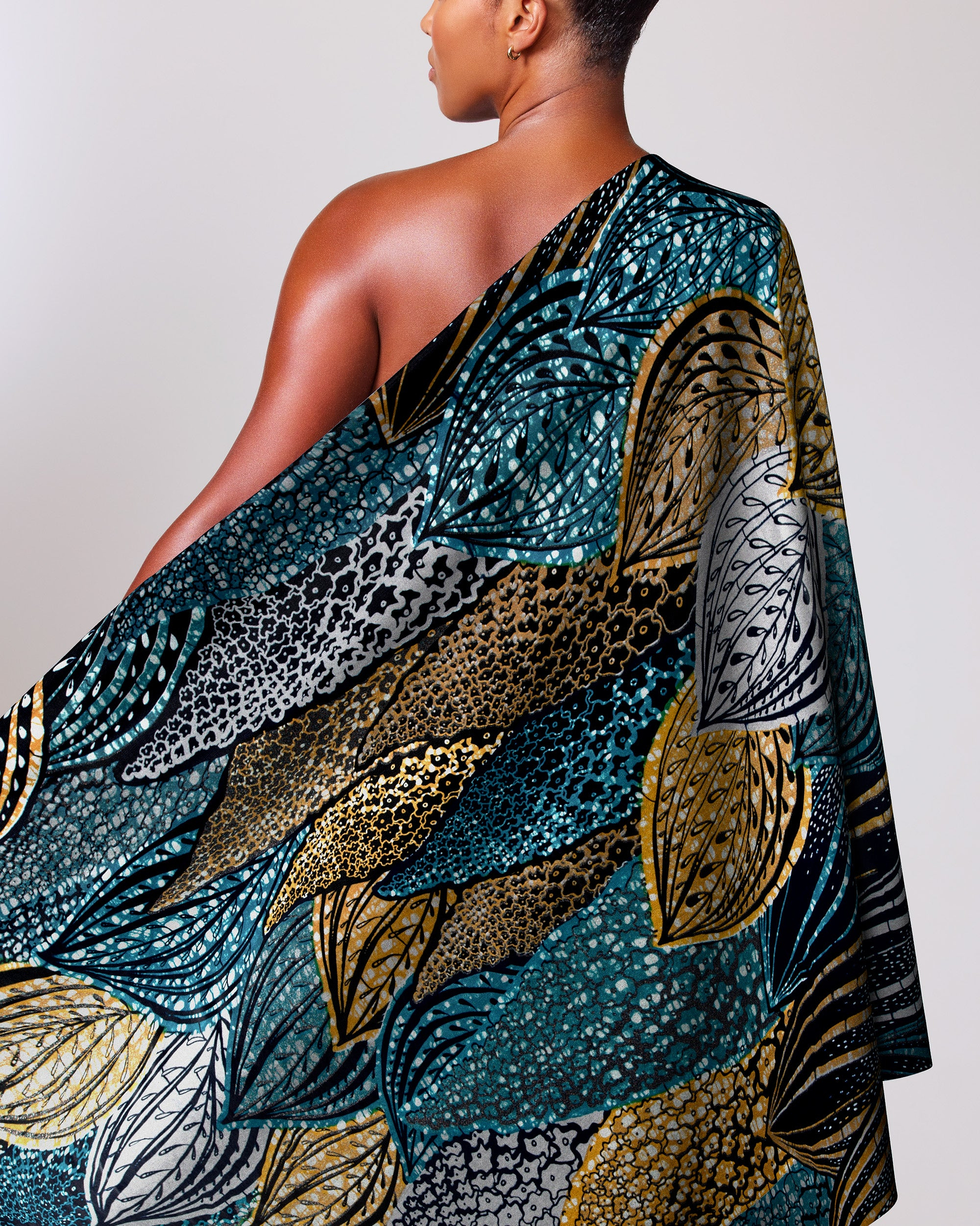 Grand Super-Wax | VLS9376.003 | Blue-Copper Shine Embellished