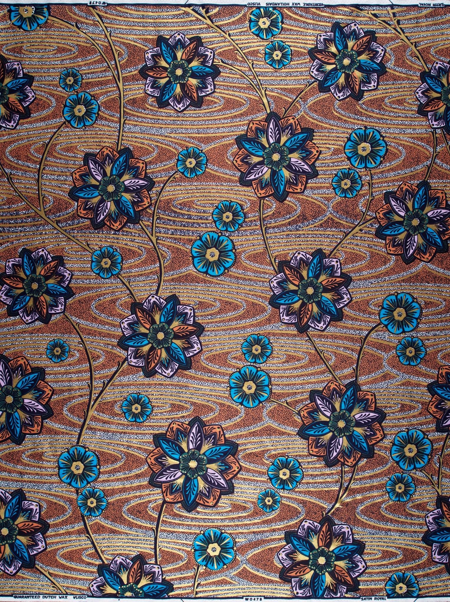 Satin Royal | VLW0478.003 | Gold Embellished
