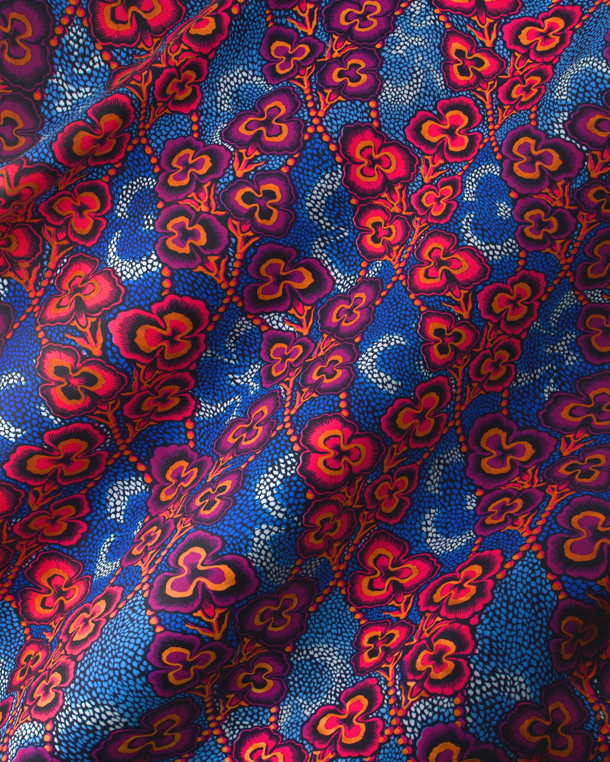 Vibrant blue fabric adorned bold satin royal vlw2342.007