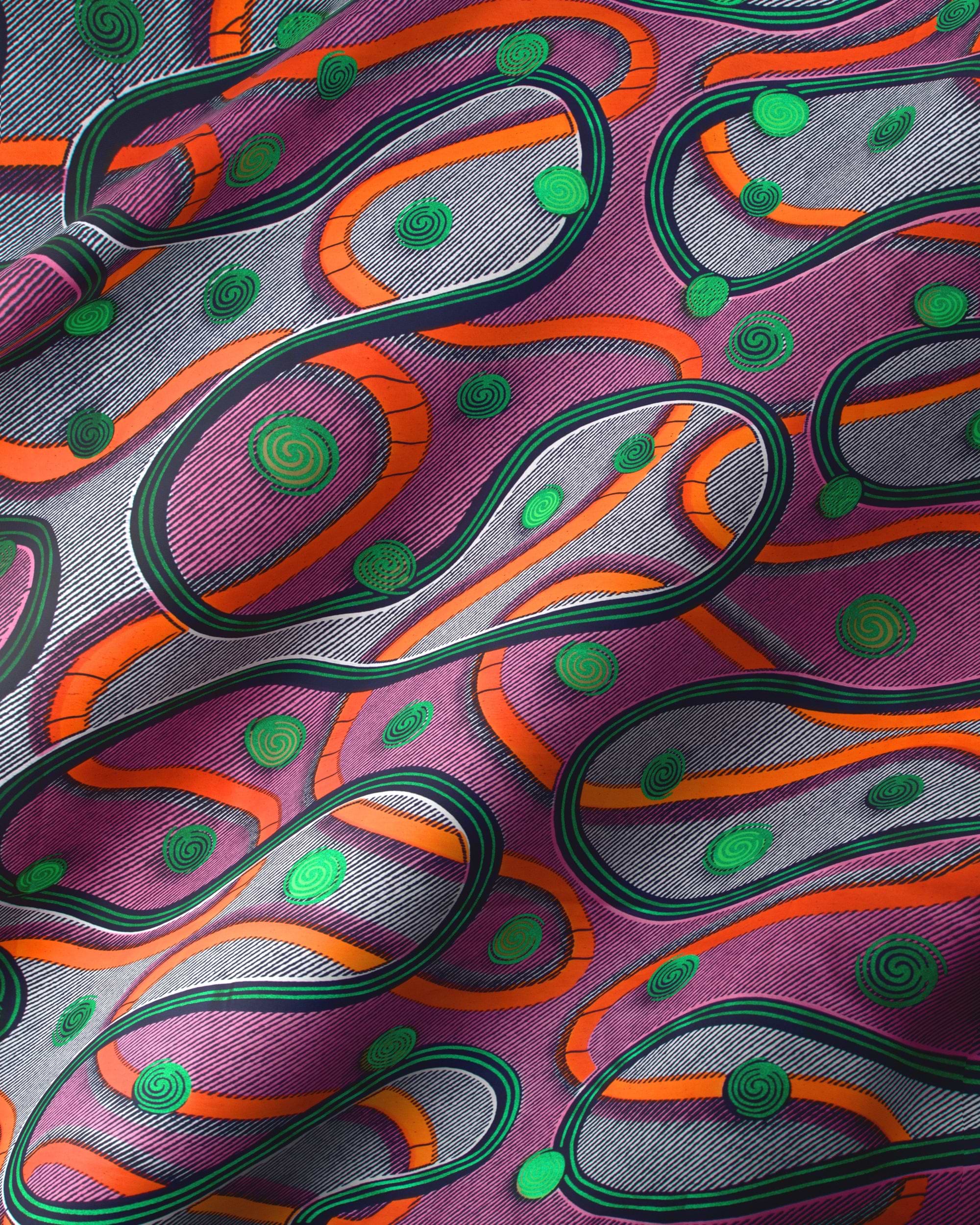 Vibrant purple silk scarf bold satin royal vlw3211.008